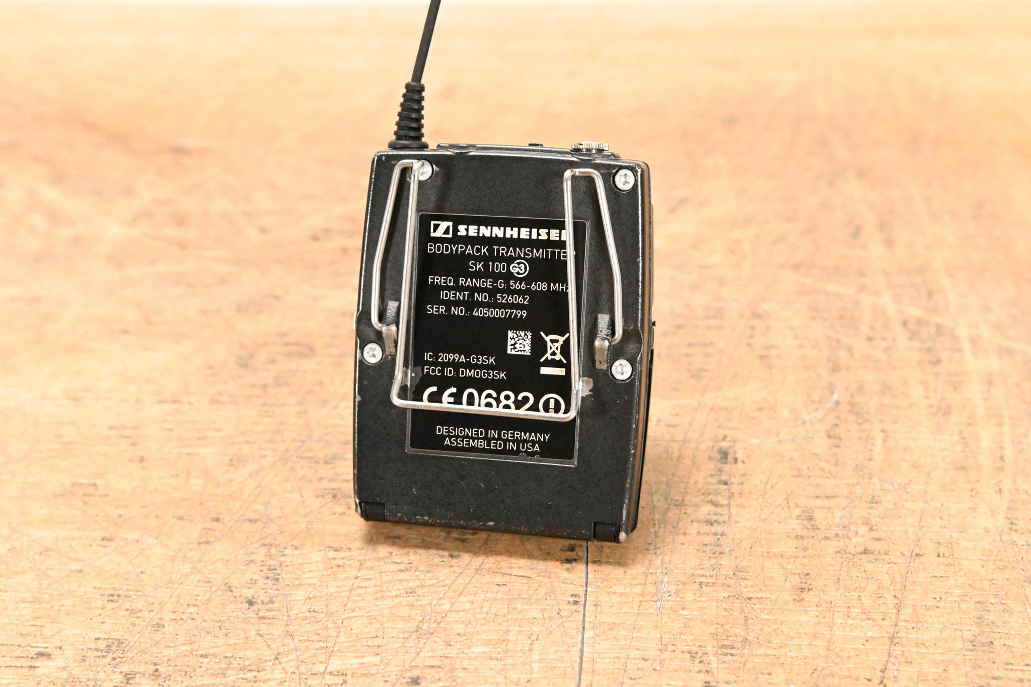 Sennheiser SK 100 G3 Wireless Bodypack Transmitter G Range: 566-608 MHz