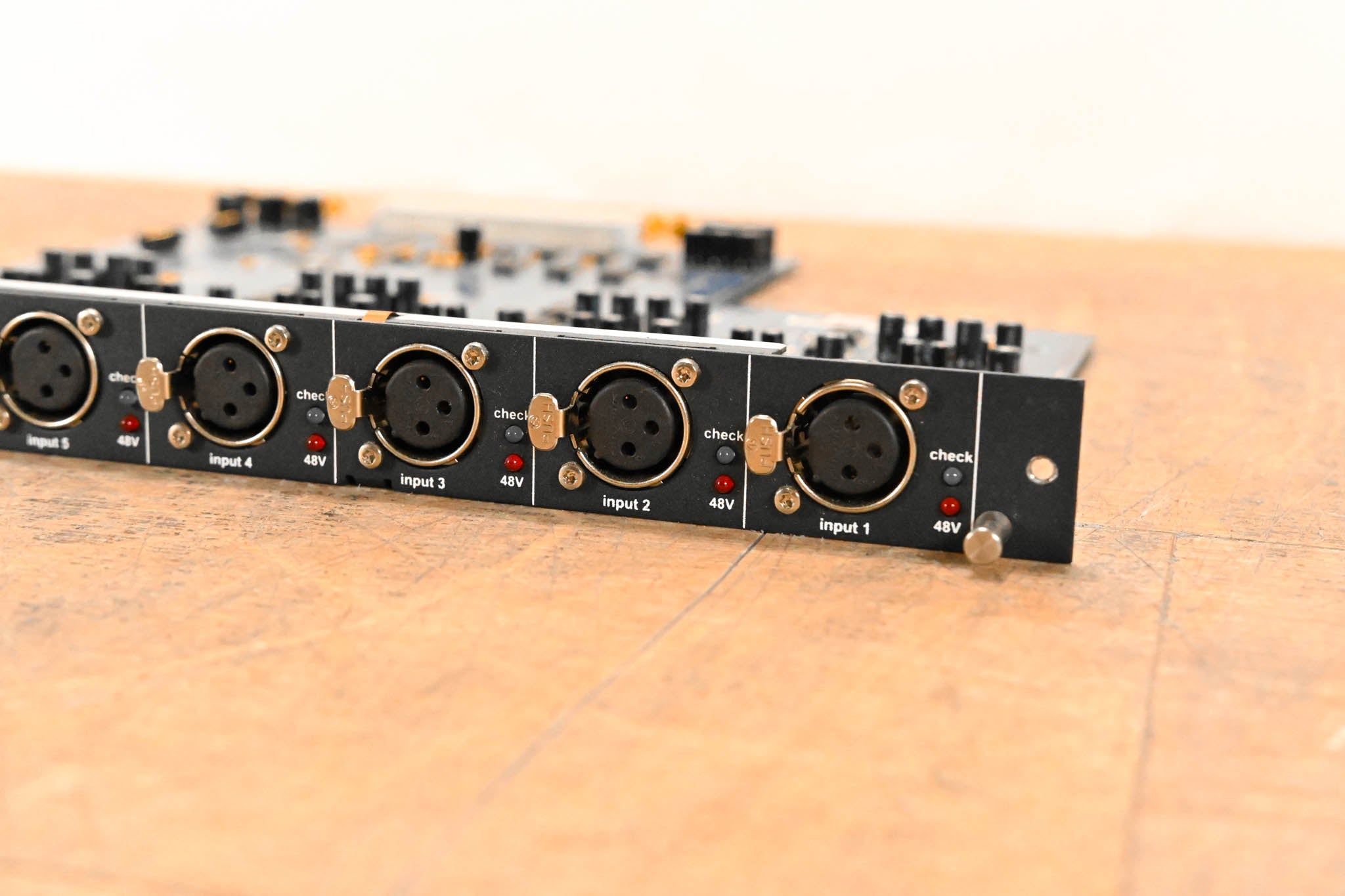 Midas DL441 8 Analog Mic/Line Input Card with Midas Microphone Preamps