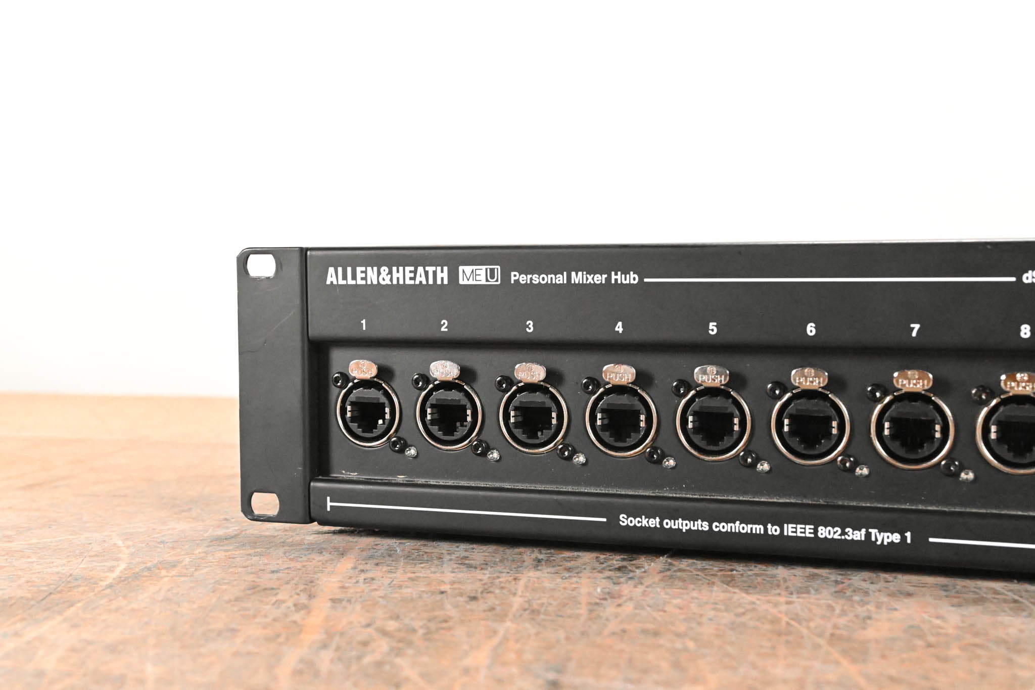 Allen & Heath ME-U 10-Port PoE Monitor Hub for ME-1 Personal Mixers