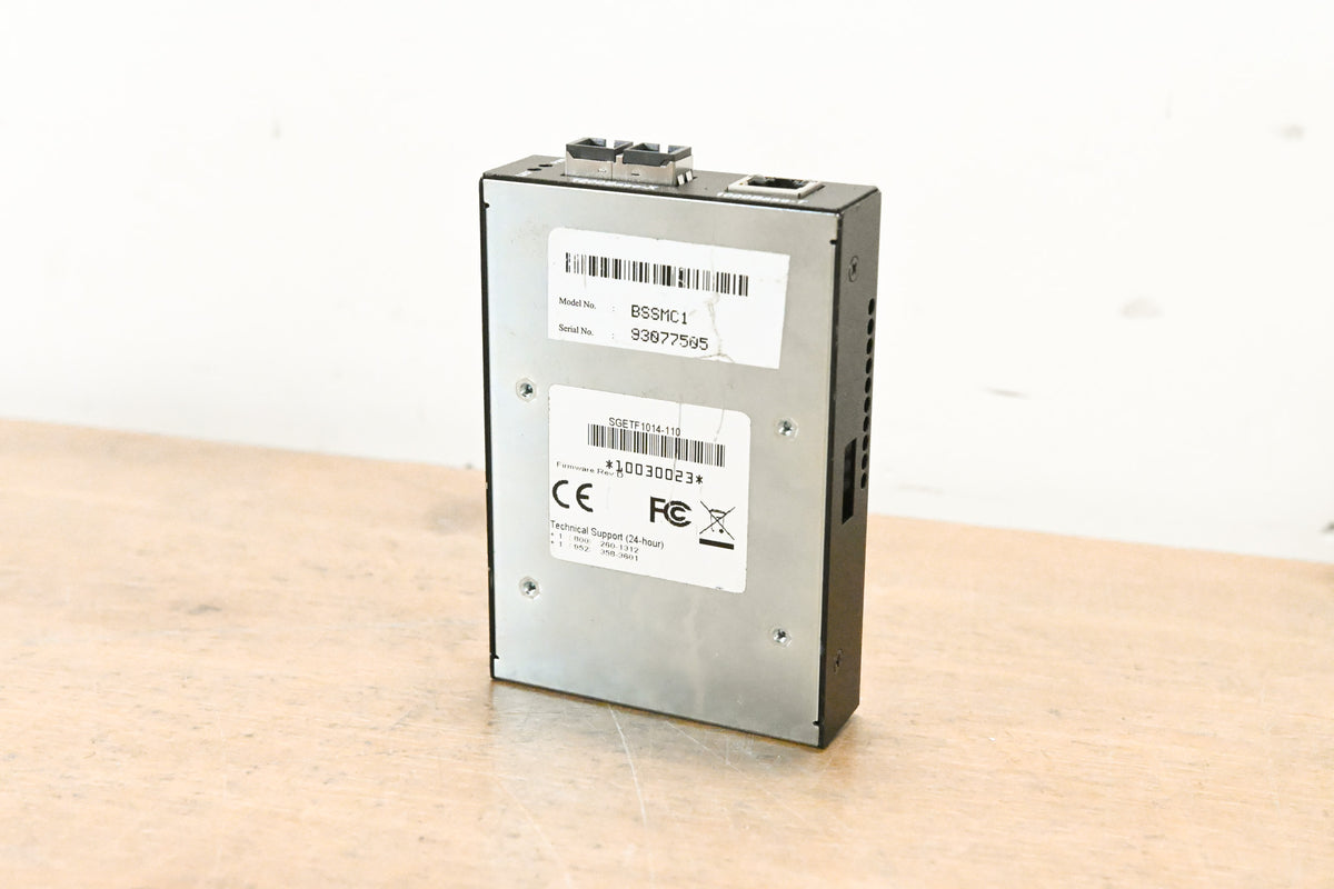 BSS Soundweb London BLU-MC1 1000Base-X to 1000Base-T Converter (NO PSU)