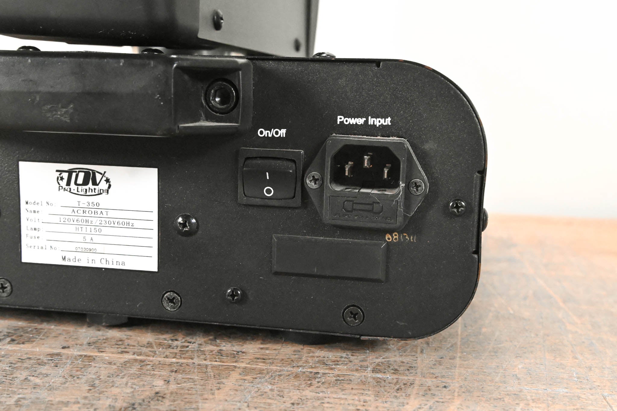 TOV Acrobat 350 DMX Moving Head Light