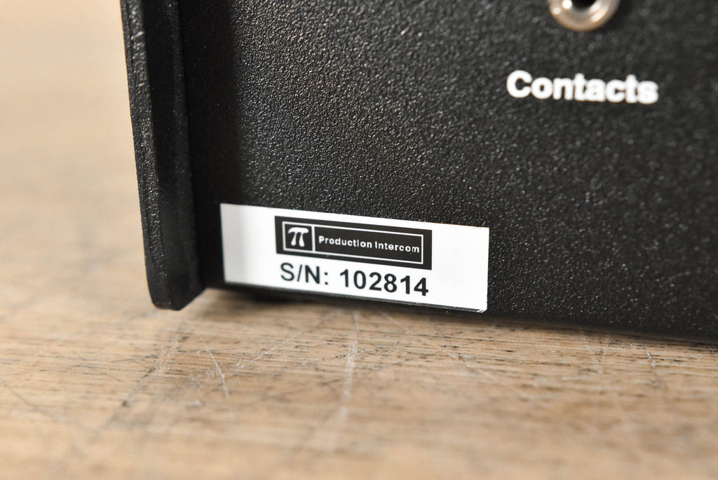 Production Intercom MS-200 2-Channel Master Station (NO POWER SUPPLY ...