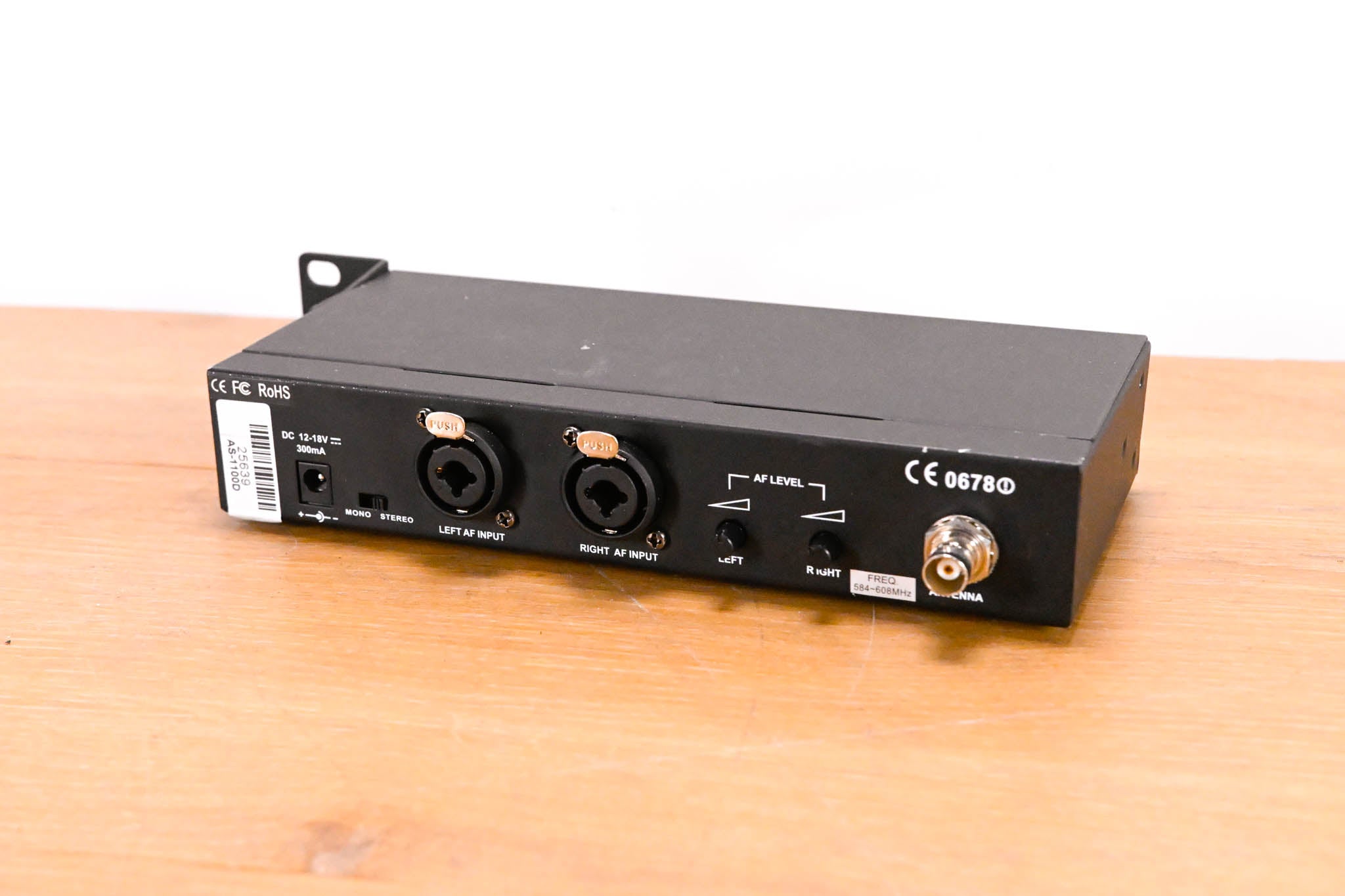 Galaxy Audio AS-1100 Wireless IEM System - 584-608 MHz (NO POWER SUPPLY)