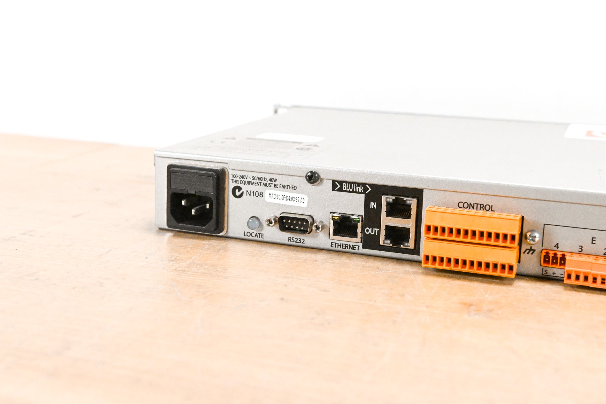 BSS London BLU-100 12x8 Signal Processor with BLU Link