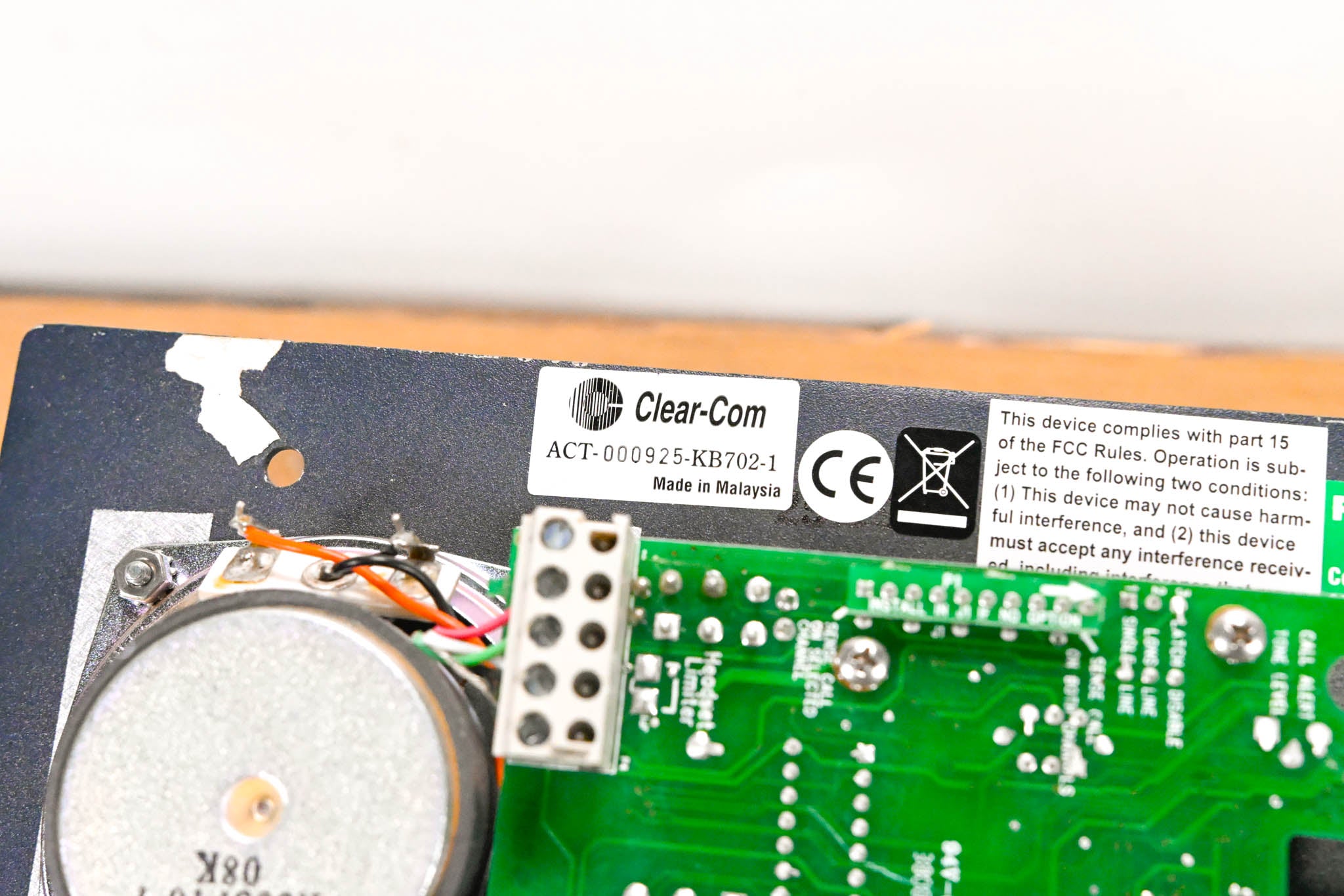 Clear-Com KB-702 2-Channel Remote Speaker Station