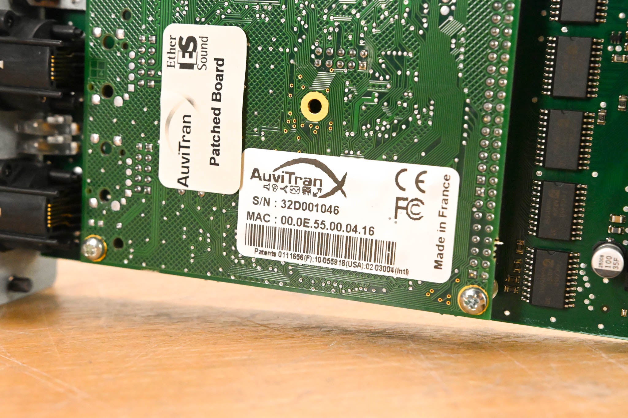 AuviTran AVY16-ES EtherSound mini-YGDAI Card
