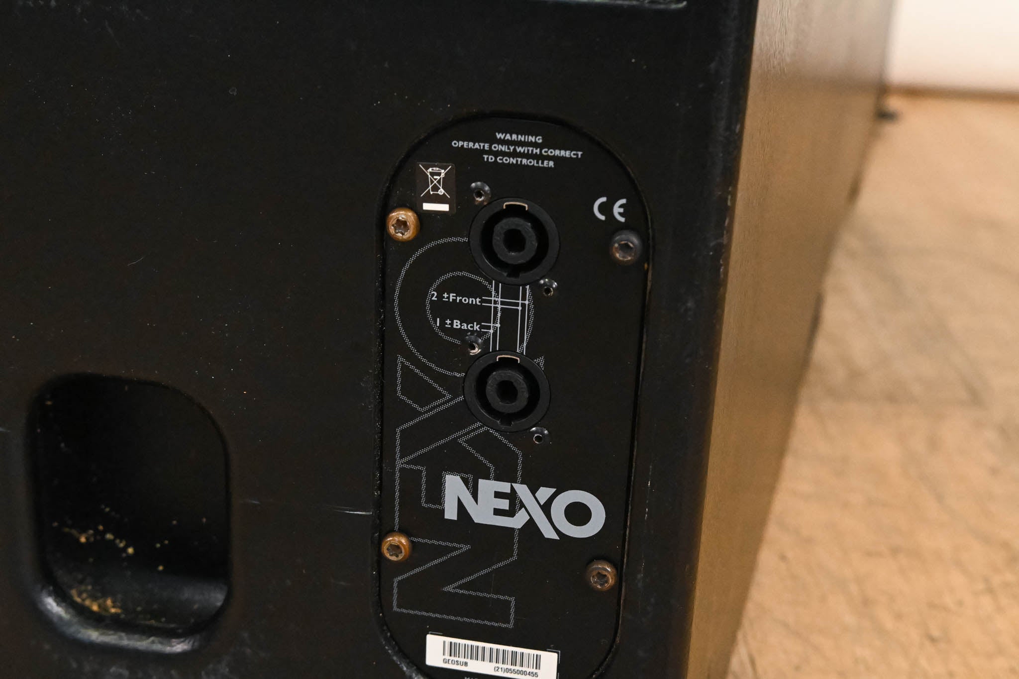NEXO GEO SUB Cardioid Bass and Sub-Bass Module
