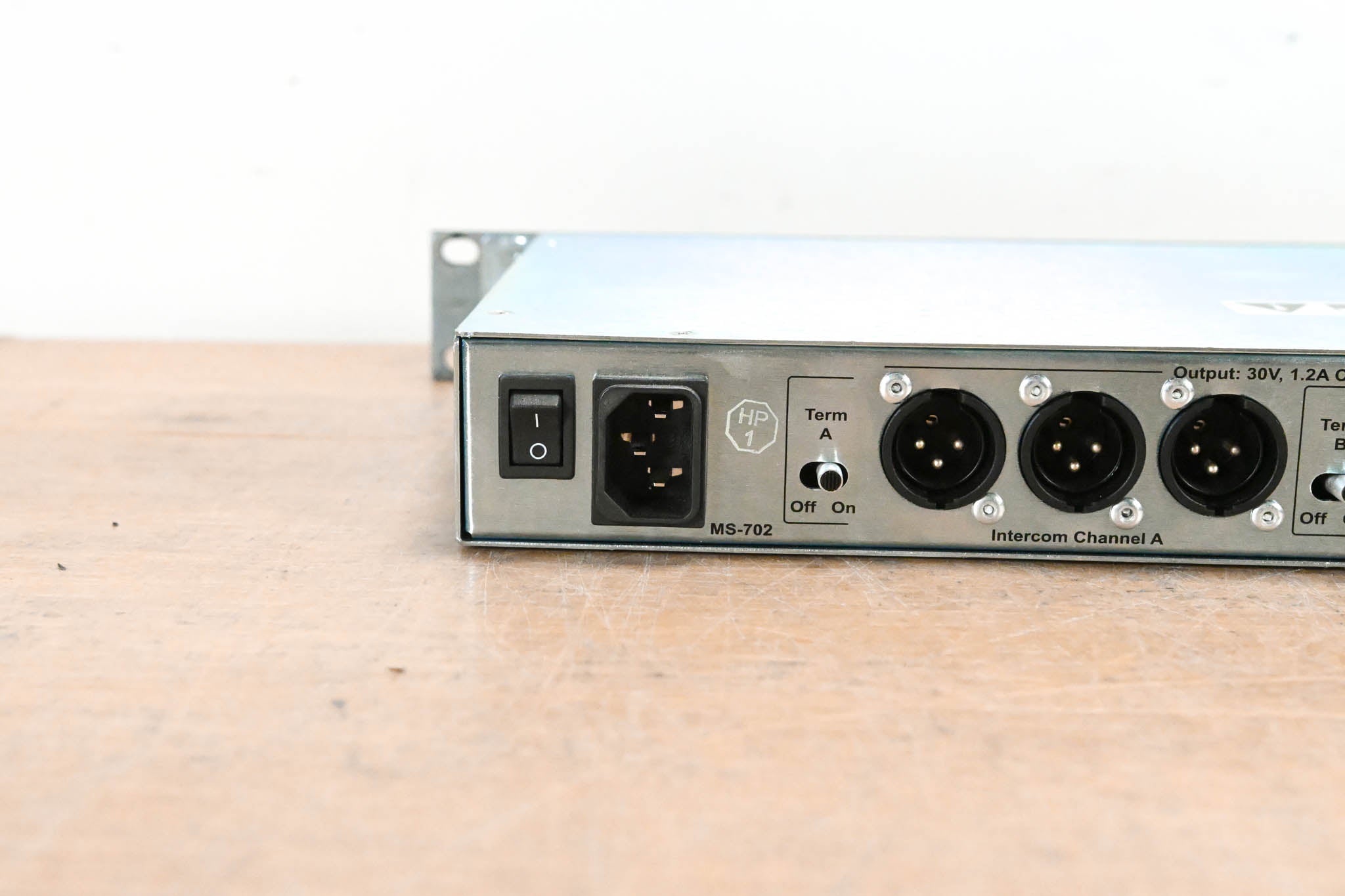 Clear-Com MS-702 2-Channel 1RU Intercom Main Station