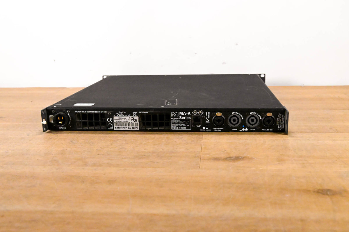 Martin Audio MA9.6K DSP 2-Channel Power Amplifier (NO POWER CABLE)