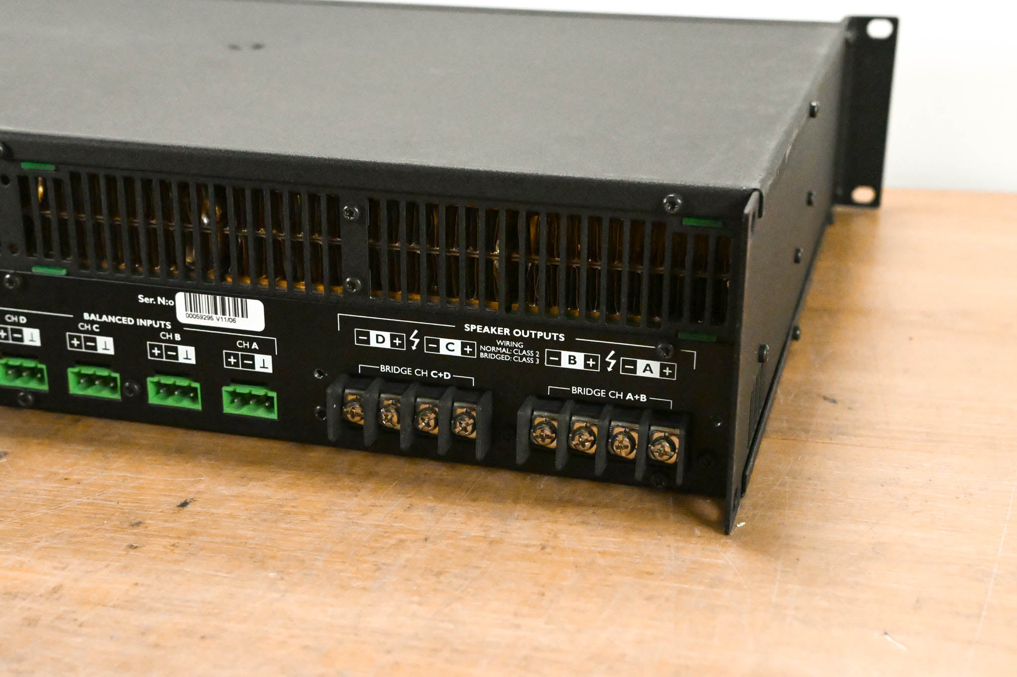 Lab Gruppen C 68:4 6800W Four-Channel Power Amplifier