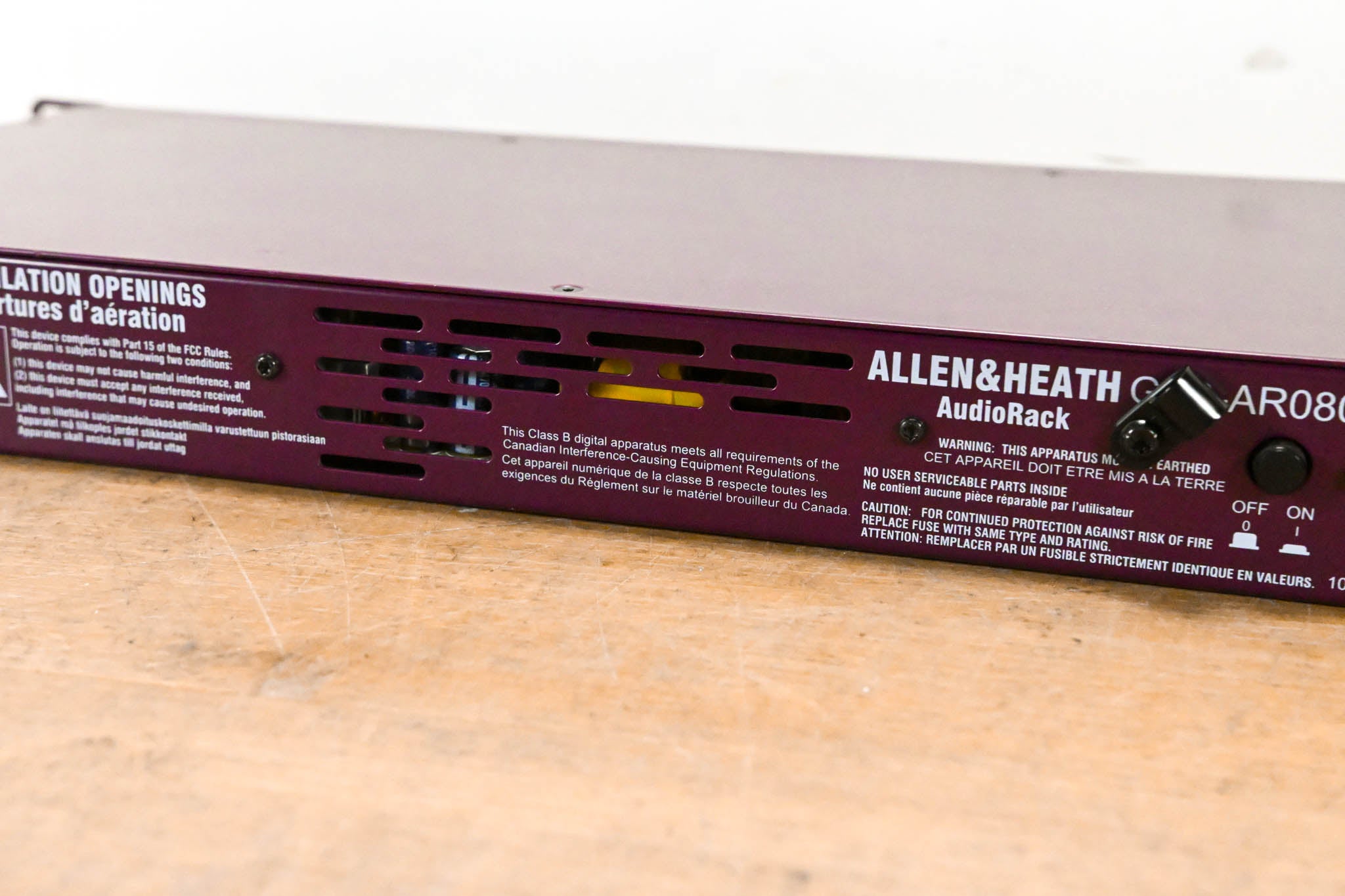 Allen & Heath GLD-AR84 8x4 I/O Expander AudioRack
