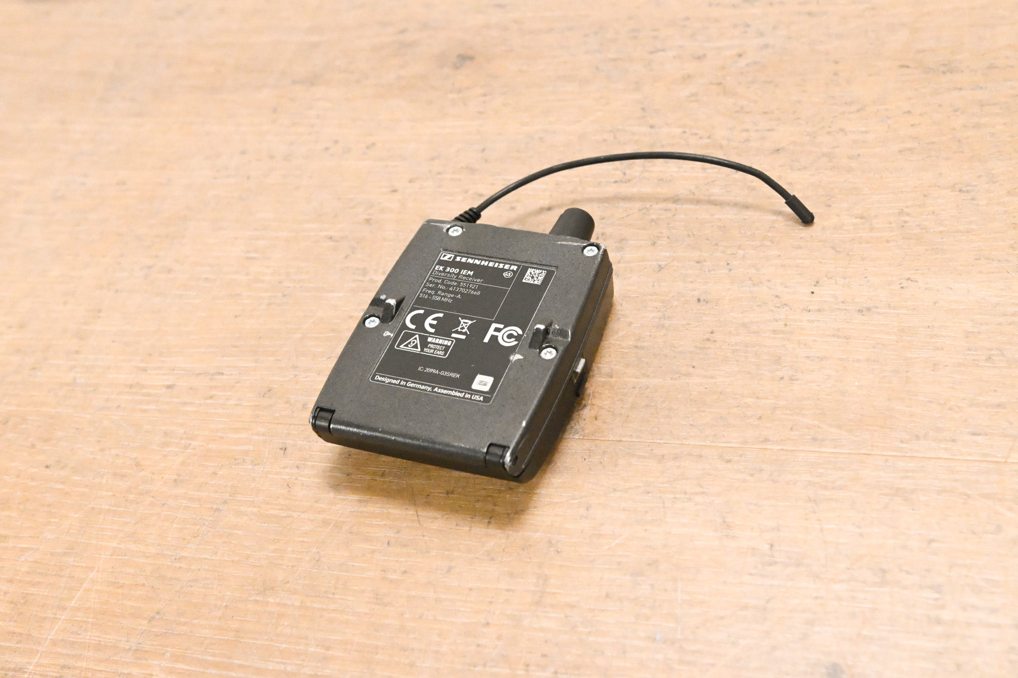 Sennheiser ew 300 IEM G3 Wireless IEM System - A Range NO POWER SUPPLY