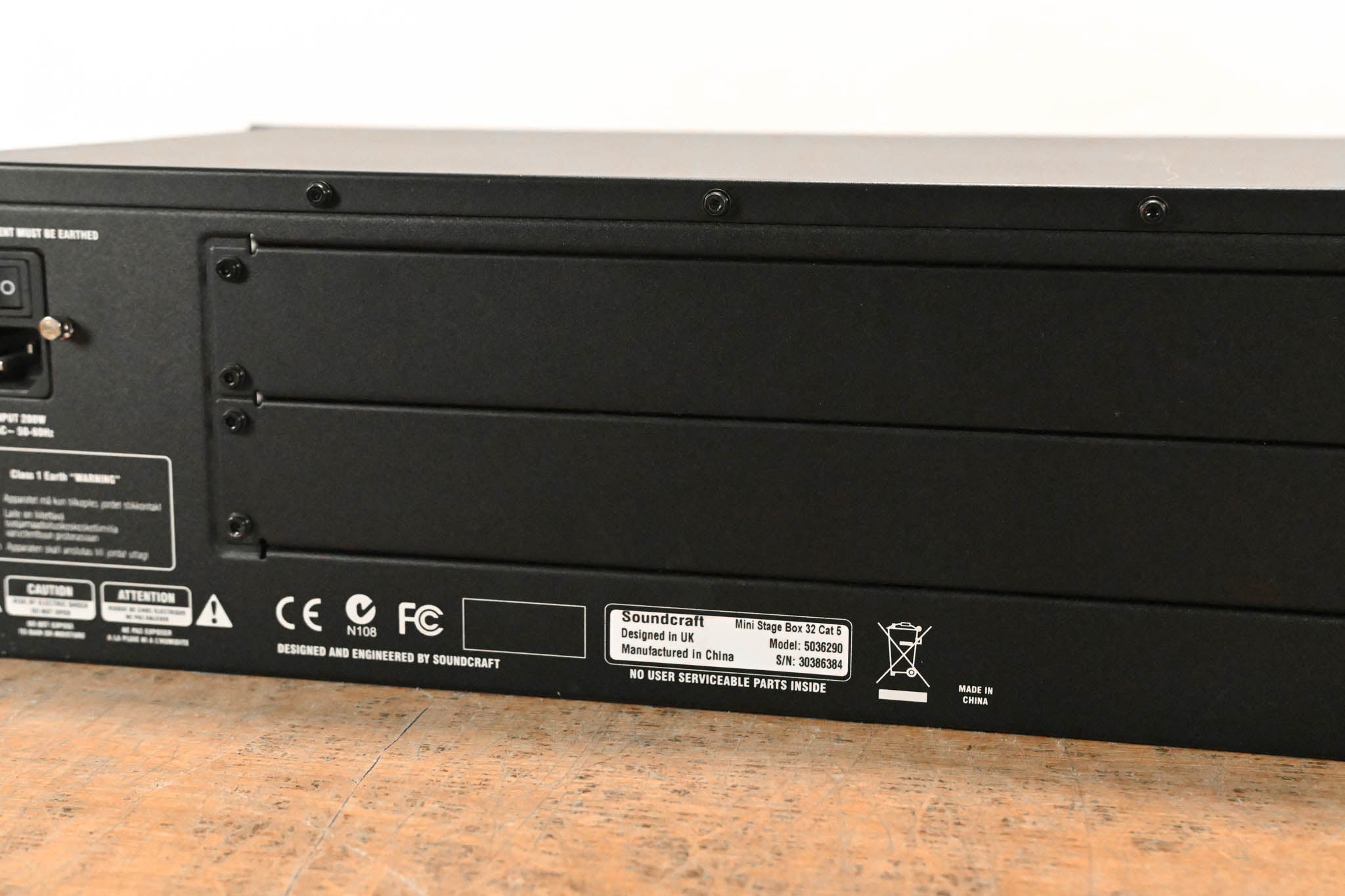 Soundcraft Mini Stagebox 32 Cat 5 32-Ch. Digital Stagebox with MADI Card