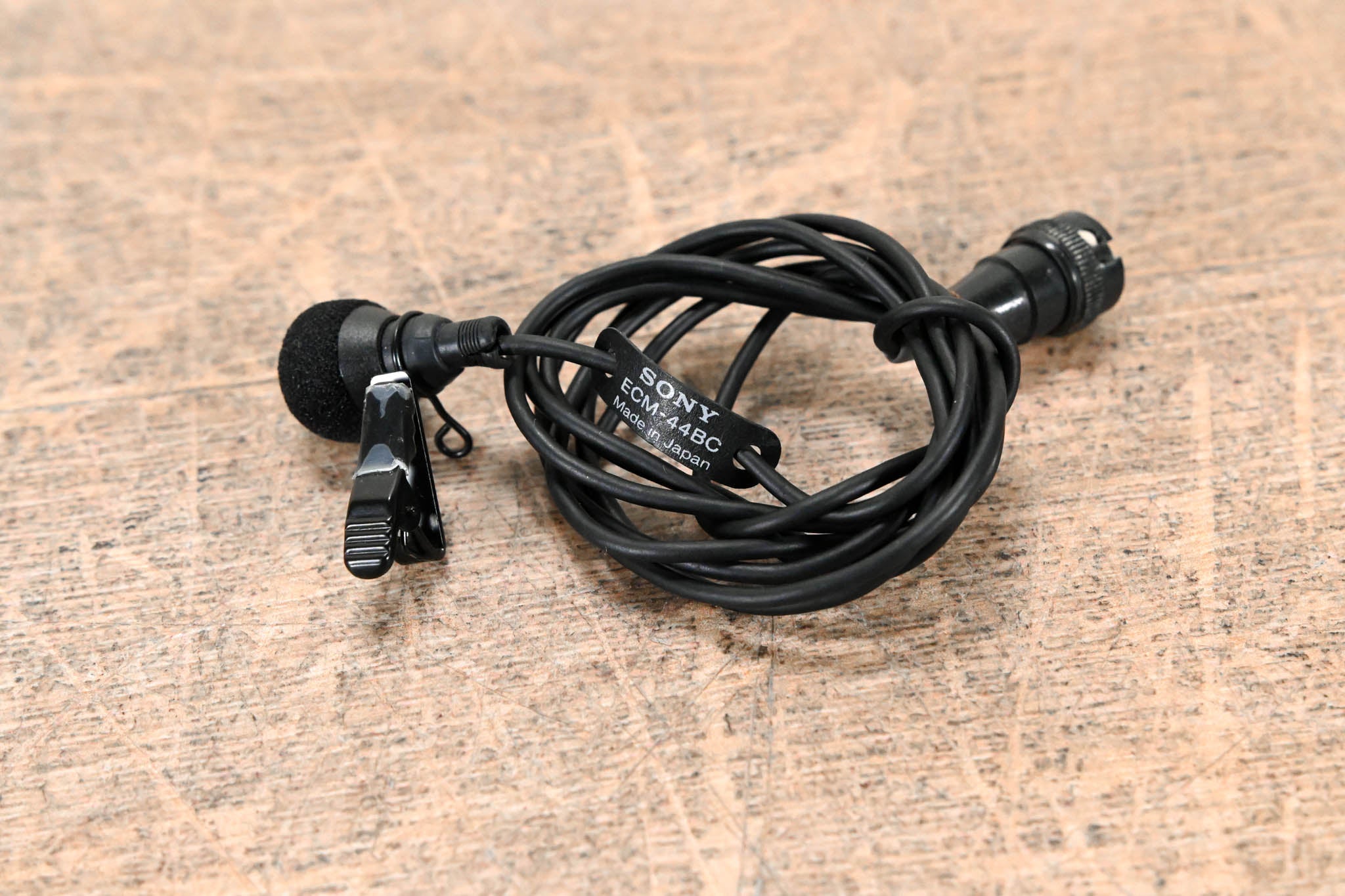 Sony ECM-44BC Omnidirectional Lavalier Microphone w/ SMC9-4P Connector