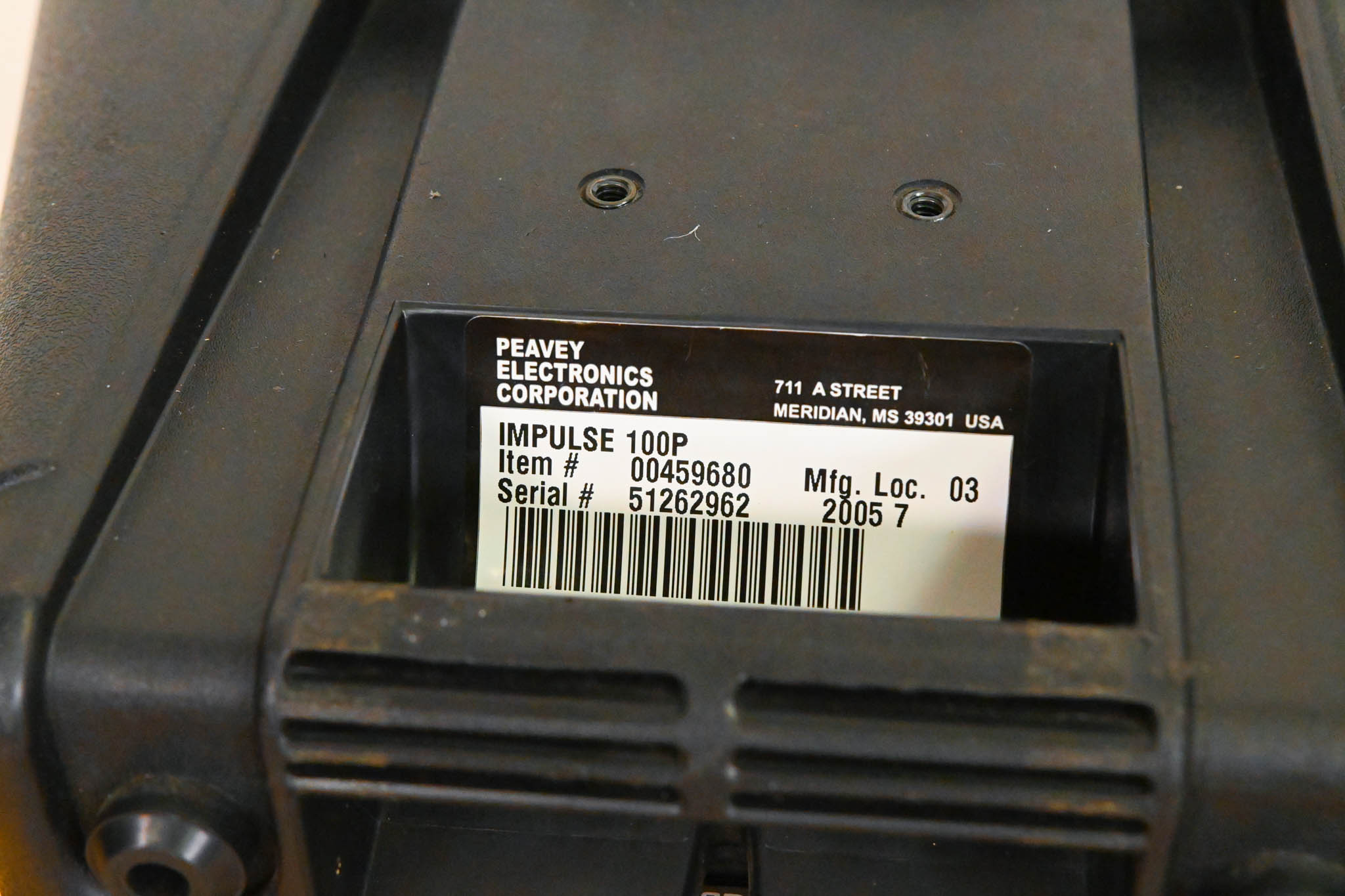 Peavey Impulse 100p 10" Bi-Amplified PA Speaker