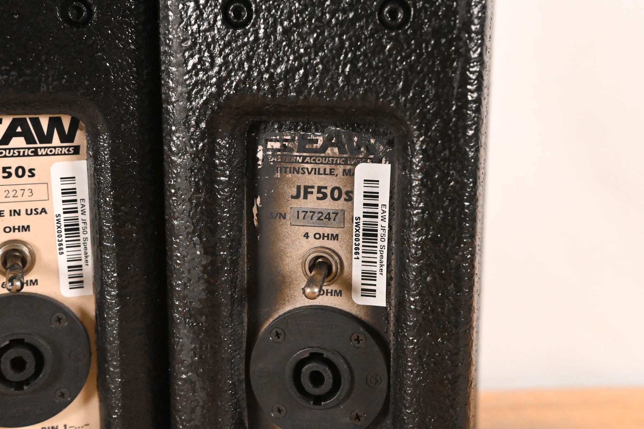 EAW JF50s Compact 2-Way Full Range Passive Loudspeaker (PAIR)