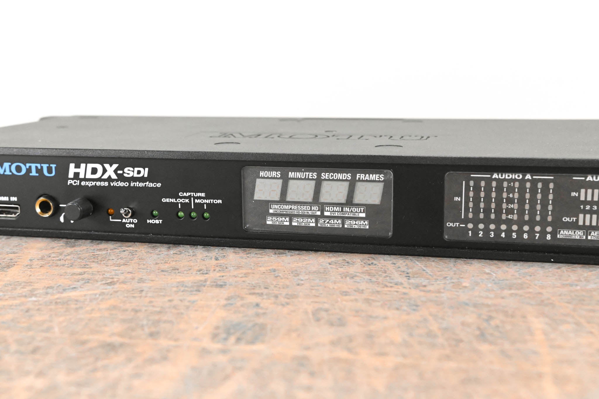 MOTU HDX-SDI PCI Express Video Interface