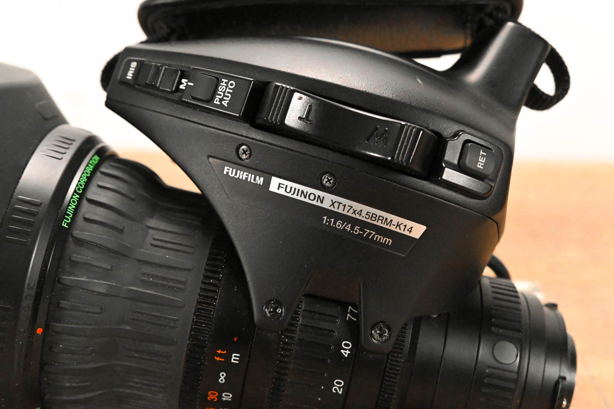 Fujinon XT17x4.5BRM-K14 HD ENG Zoom Lens - 1:1.6/4.5-77mm