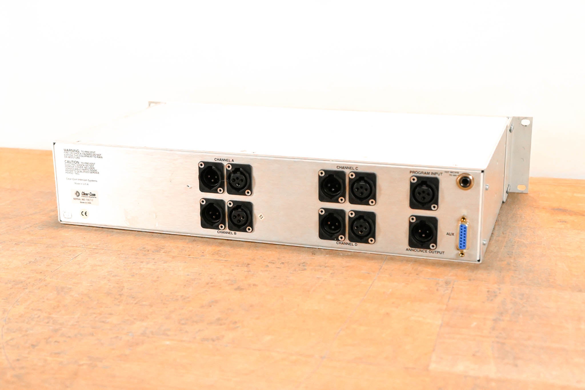 Clear-Com RM-440 4-Channel Intercom Remote Station