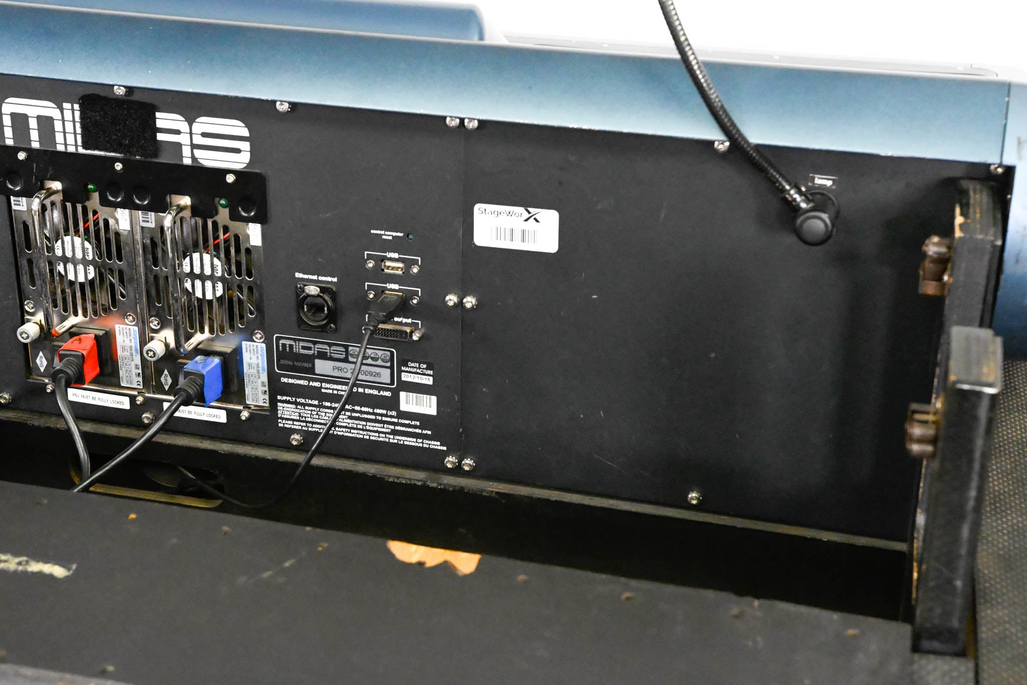 Midas PRO2 Live Digital Audio Mixing Console with Flight Case