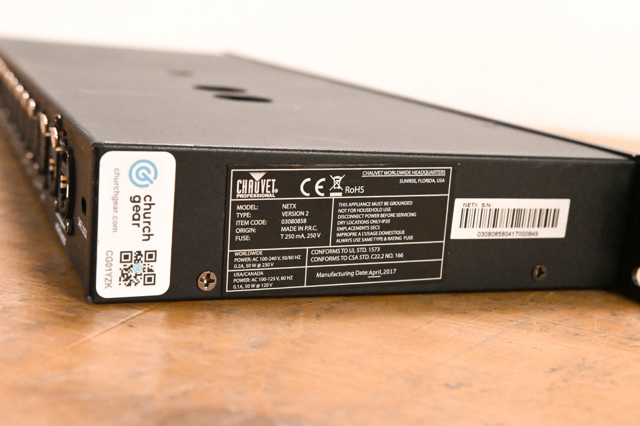 Chauvet NET-X v2 DMX and Art-Net Network Node