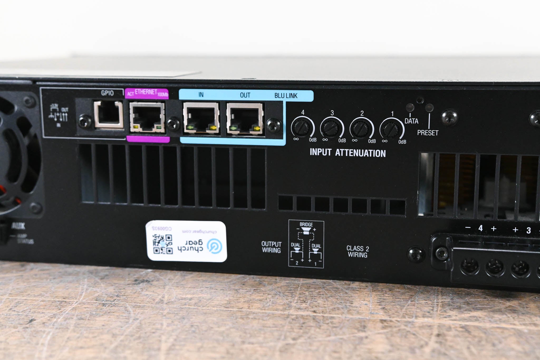 Crown DCi 4|300N DriveCore Install 4-Channel Power Amplifier