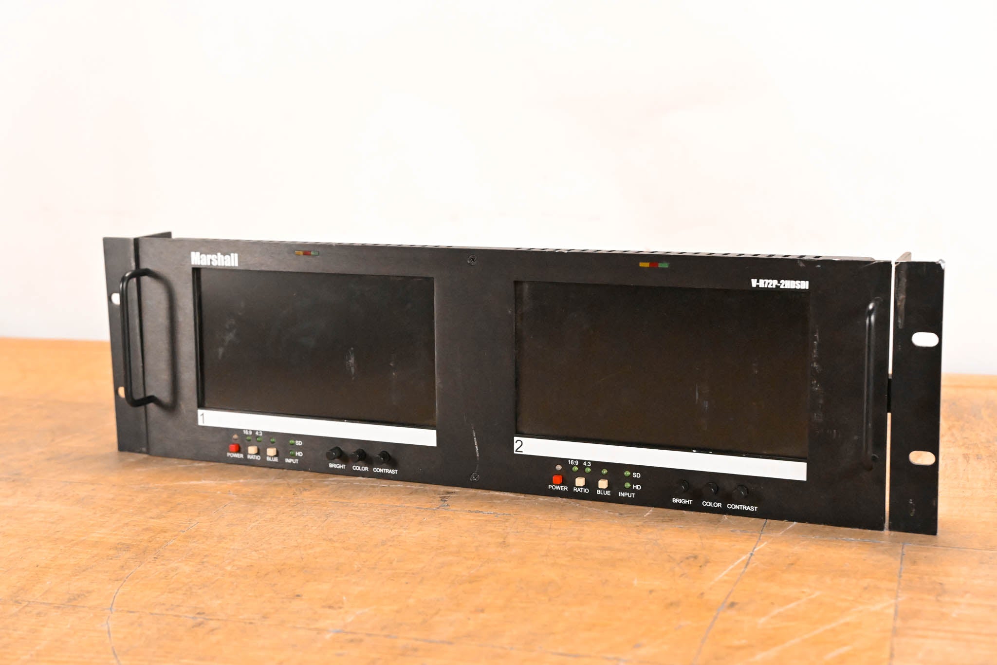 Marshall V-R72P-2HDSDI Dual 7" LCD Monitors (NO POWER SUPPLY)
