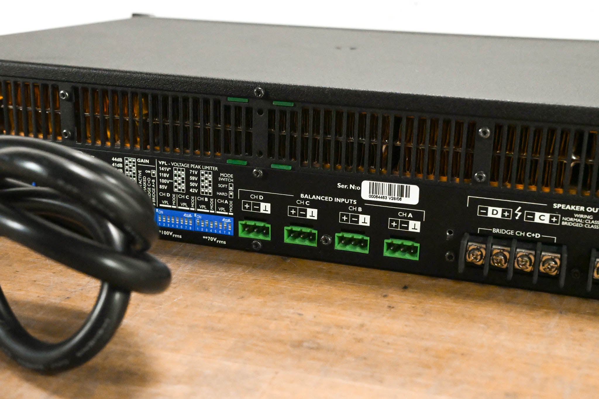 Lab Gruppen C 28:4 2800W 4-Channel Power Amplifier