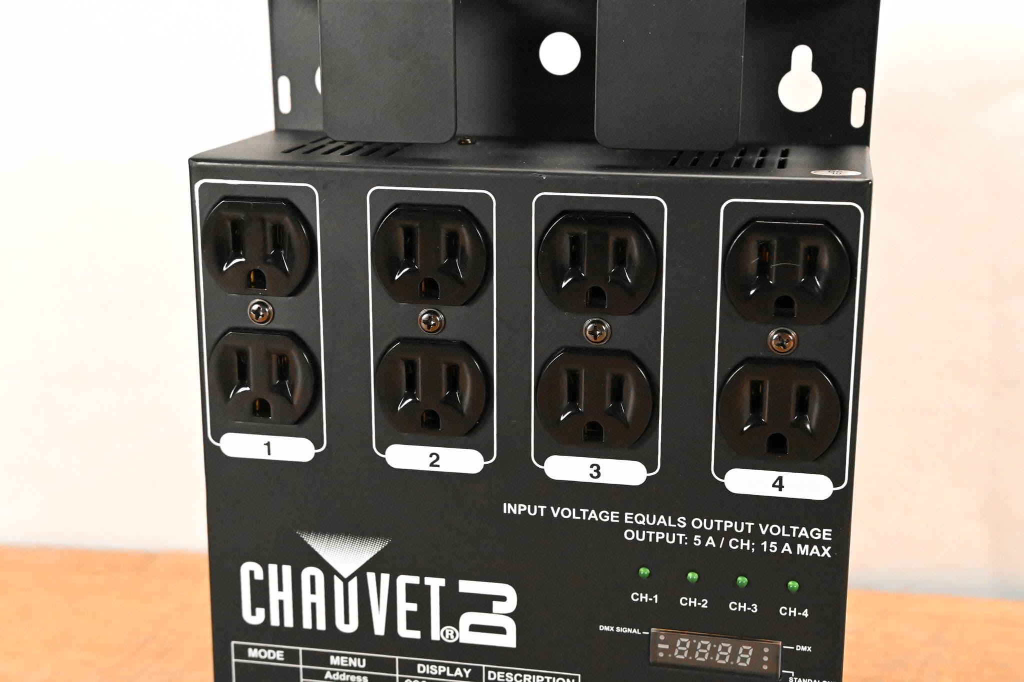 Chauvet DMX-4 4-Channel DMX Dimmer/Relay Pack