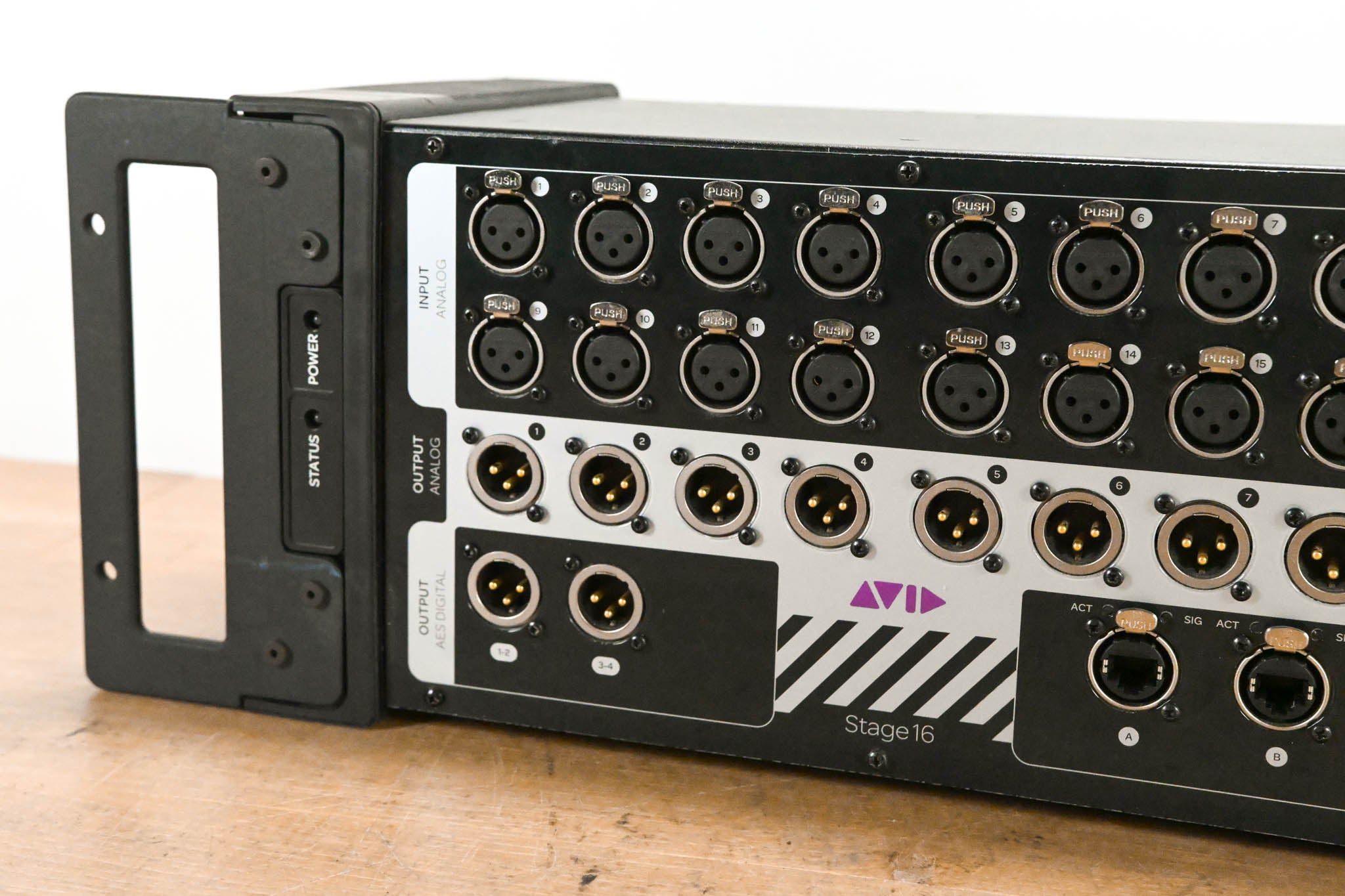 AVID Venue Stage 16 Remote I/O Stage Rack for S3L Digital Mixing System