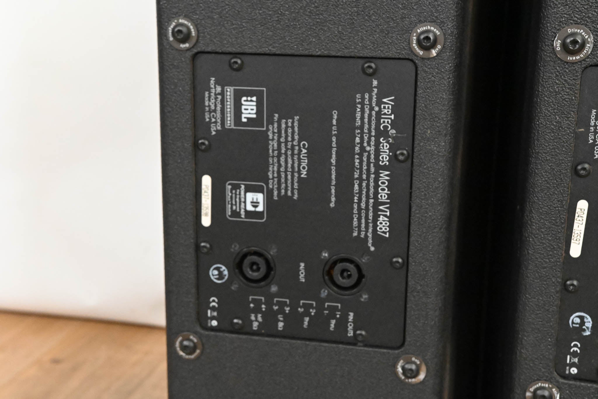 JBL VT4887 Compact Bi-Amplified 3-Way Line Array Element (PAIR)