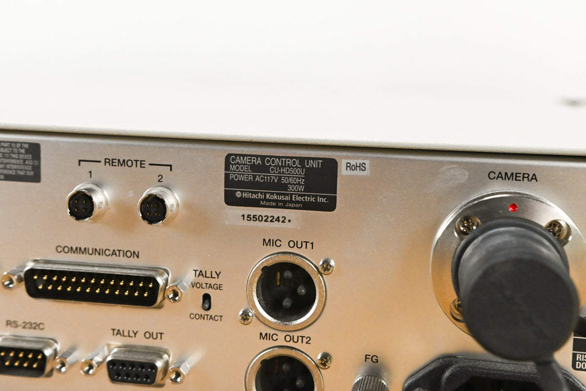 Hitachi CU-HD500 Fiber Optic Camera Control Unit