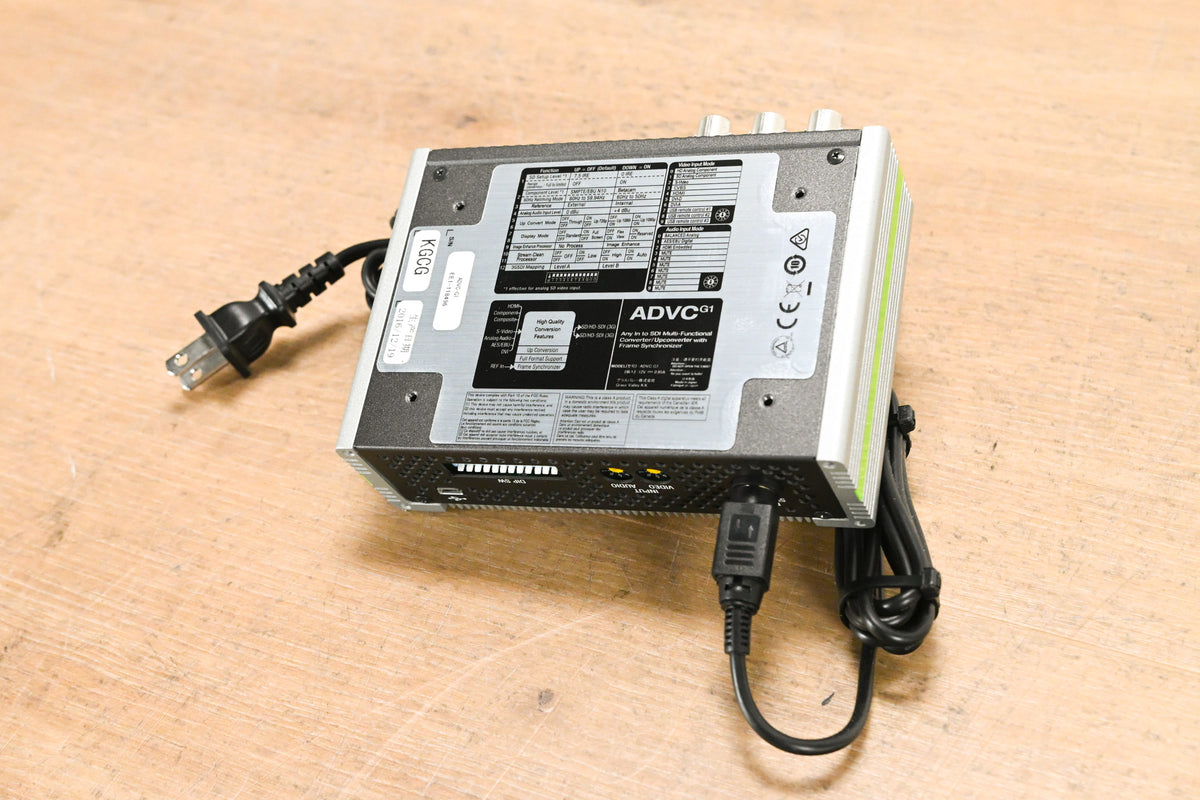 Grass Valley ADVC G1 Any-In to SDI Converter/Upconverter with Frame Sync