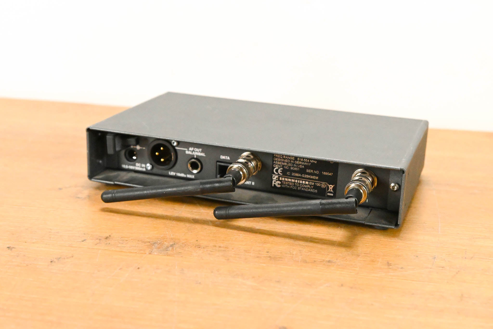 Sennheiser EM 100 G2 Wireless Receiver - 518-554 MHz (NO POWER SUPPLY)