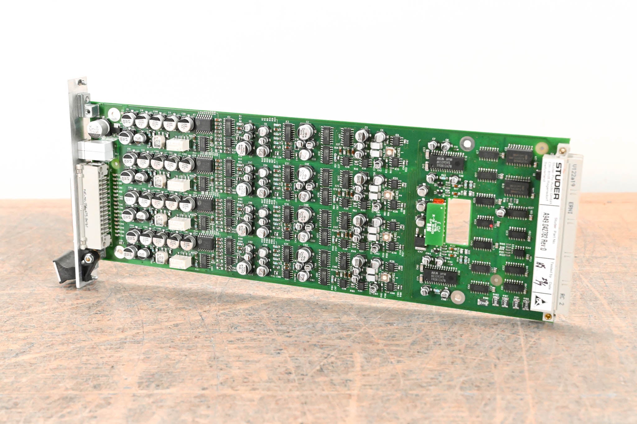 Studer Mic/Line In Card for D21m Modular I/O System
