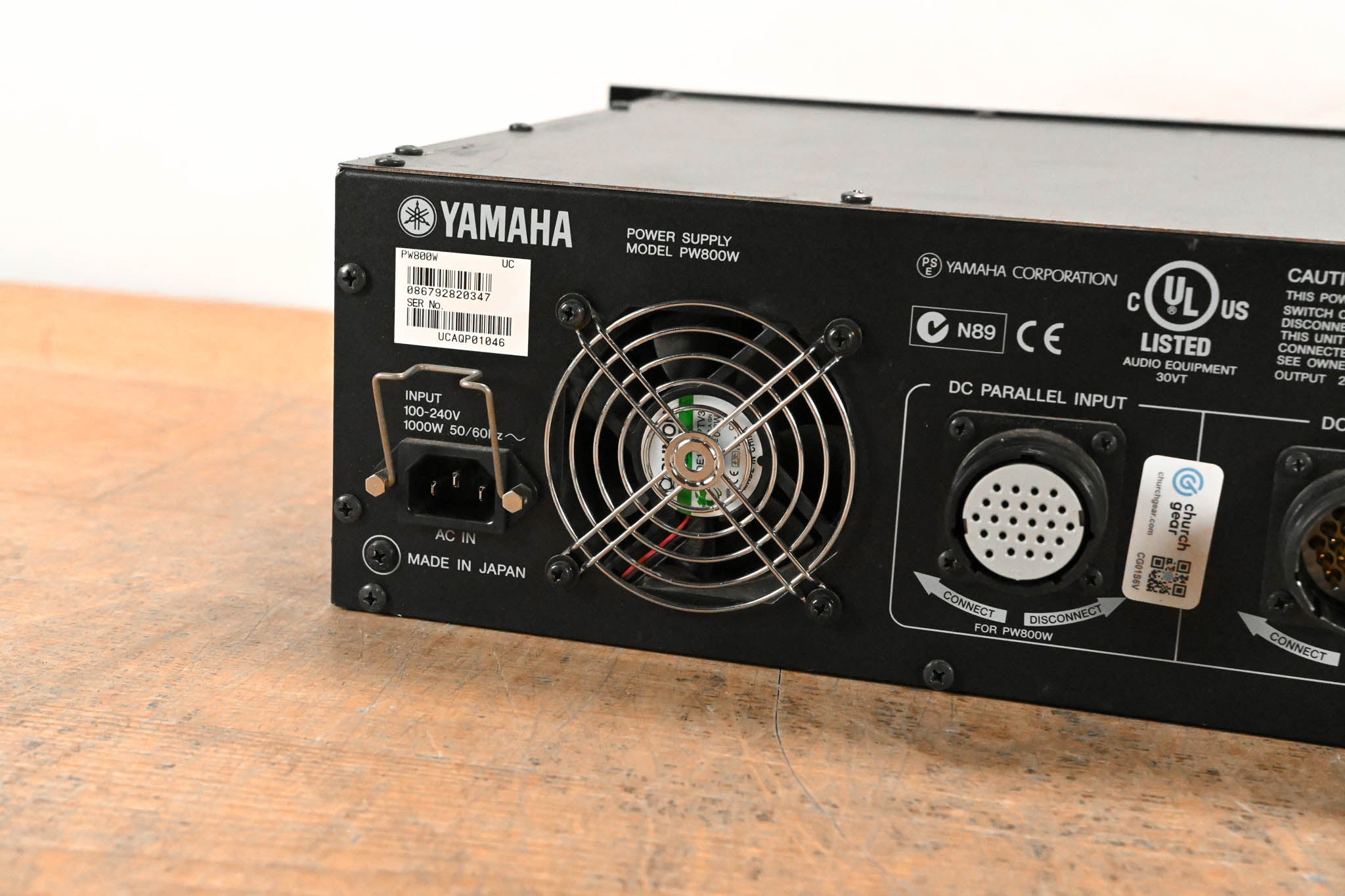 Yamaha PW800W Mixer Redundant Power Supply