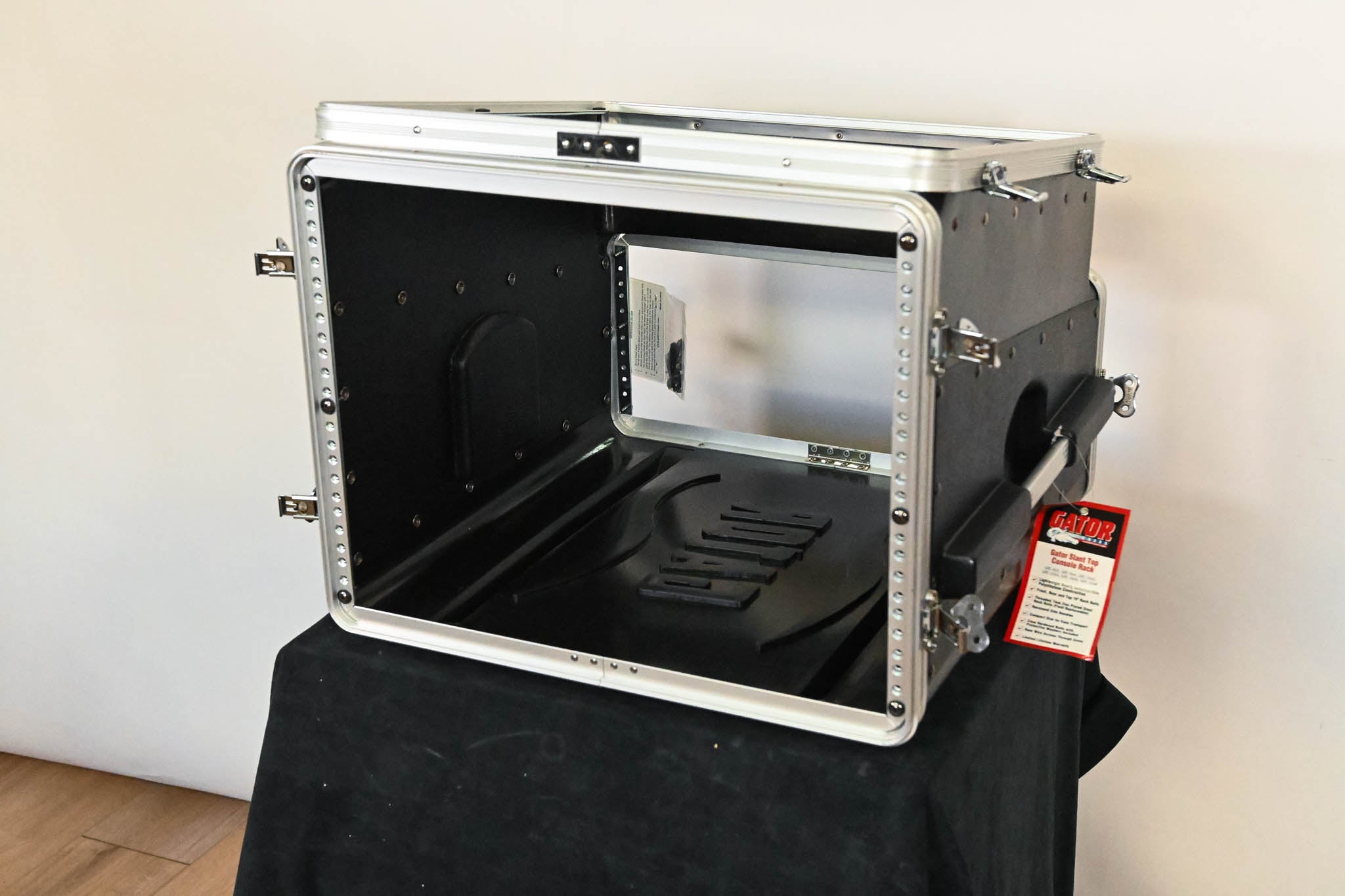 Gator Cases GRC-10X4 10U Top / 4U Front Console Audio Rack