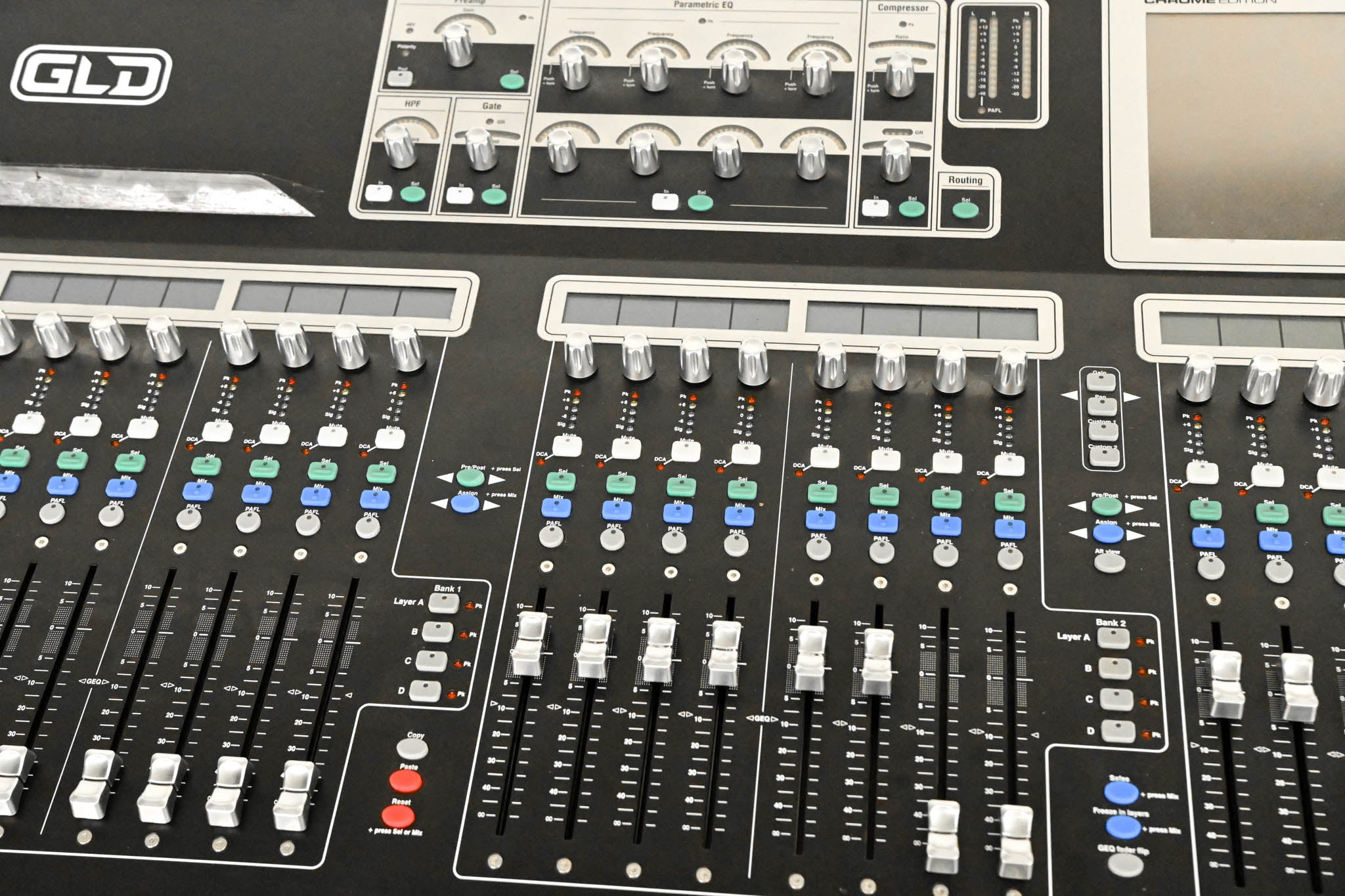 Allen & Heath GLD-112 Chrome Edition Digital Mixing Surface w/ Road Case