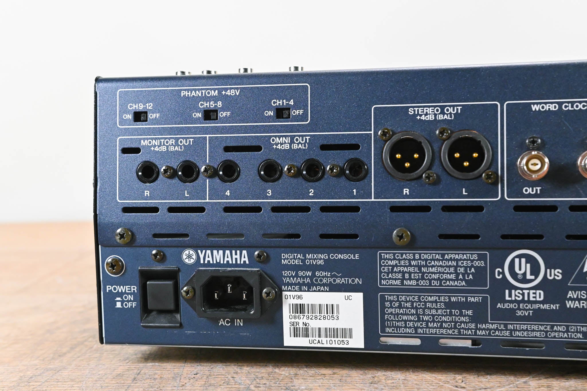 Yamaha 01V96 24-Bit/96k Digital Recording Mixer