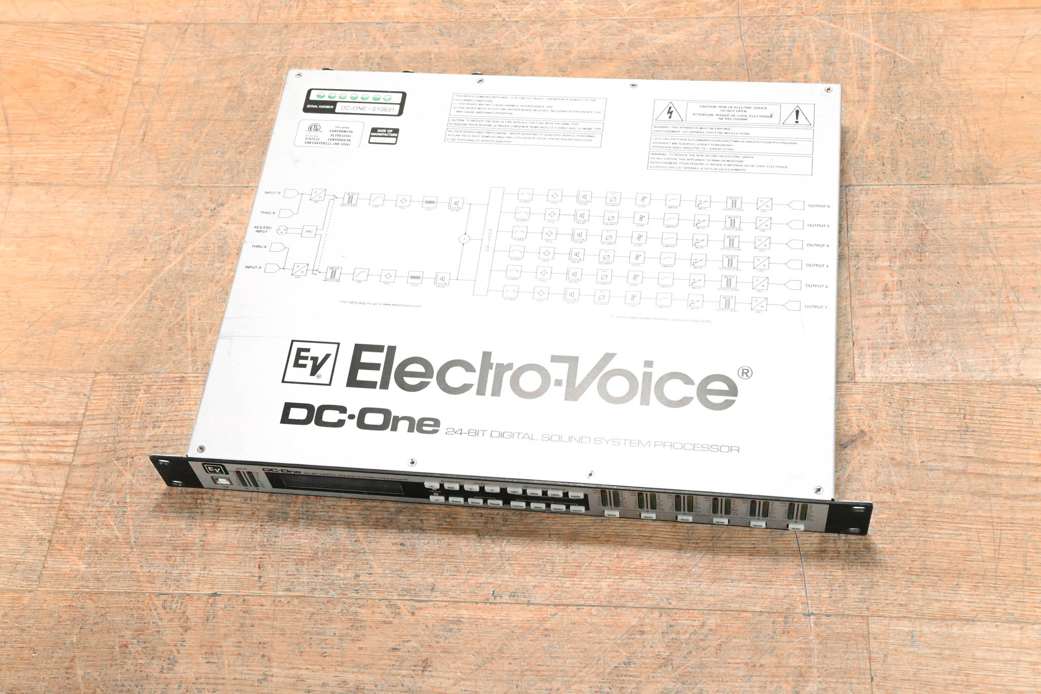 Electro-Voice (EV) DC-One 24-Bit Digital Sound System Processor