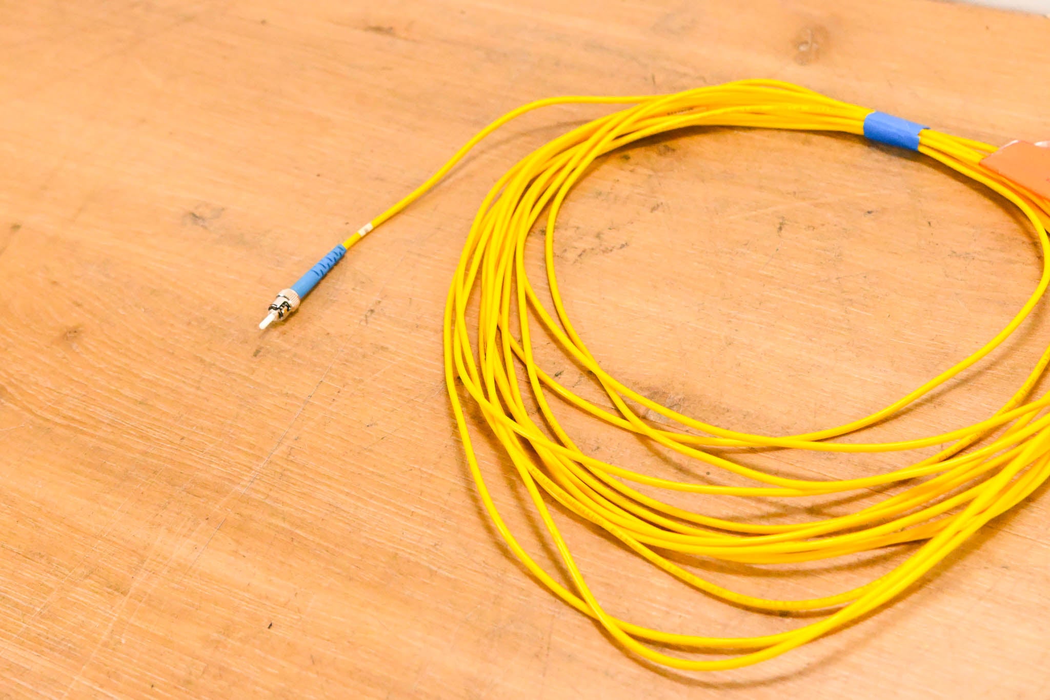 Corning SMF-28 Ultra Single Mode Simplex Fiber Cable - 30'