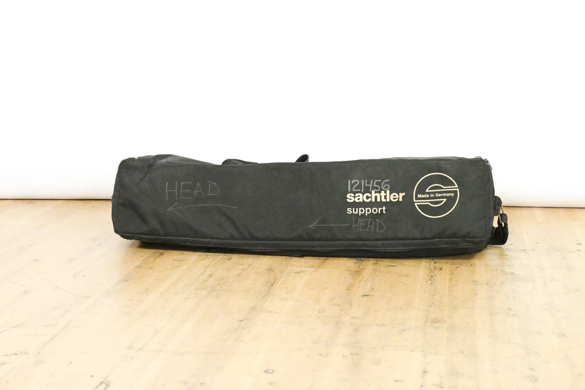 Sachtler DV-12 Fluid Head w/ Speed Lock CF Tripod & Mid-Level Spreader