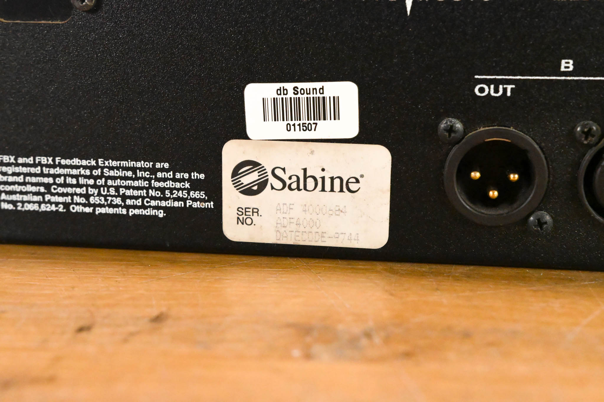Sabine Power-Q ADF-4000 Processor