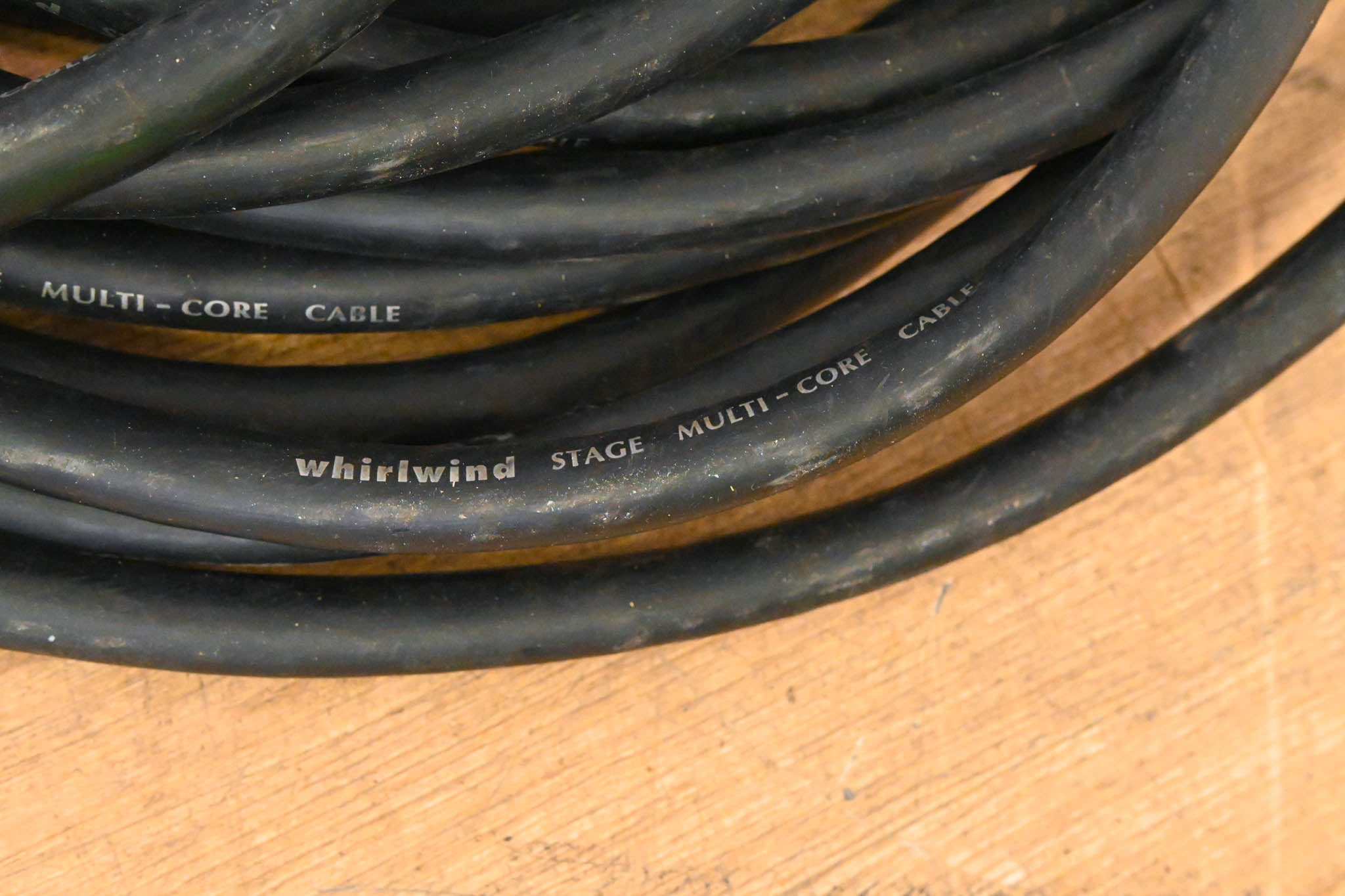 Whirlwind Connect 24x4 XLR Stage Box to Fanout Snake - 100ft