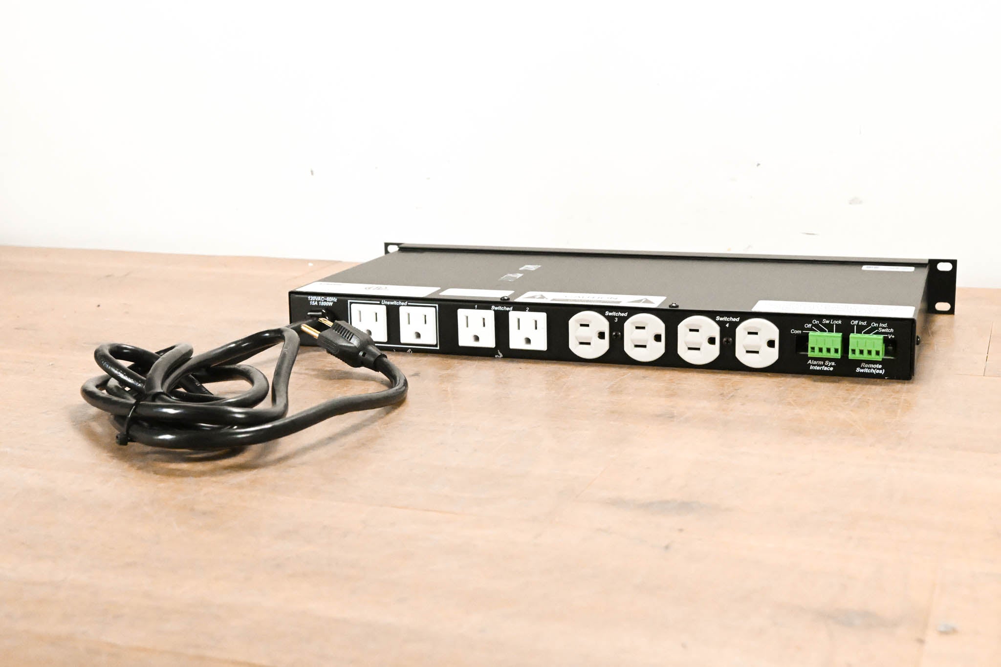 Lowell ACSPR-SCS4-1509(K) Rackmount AC Power w/ Sequencer & Protection