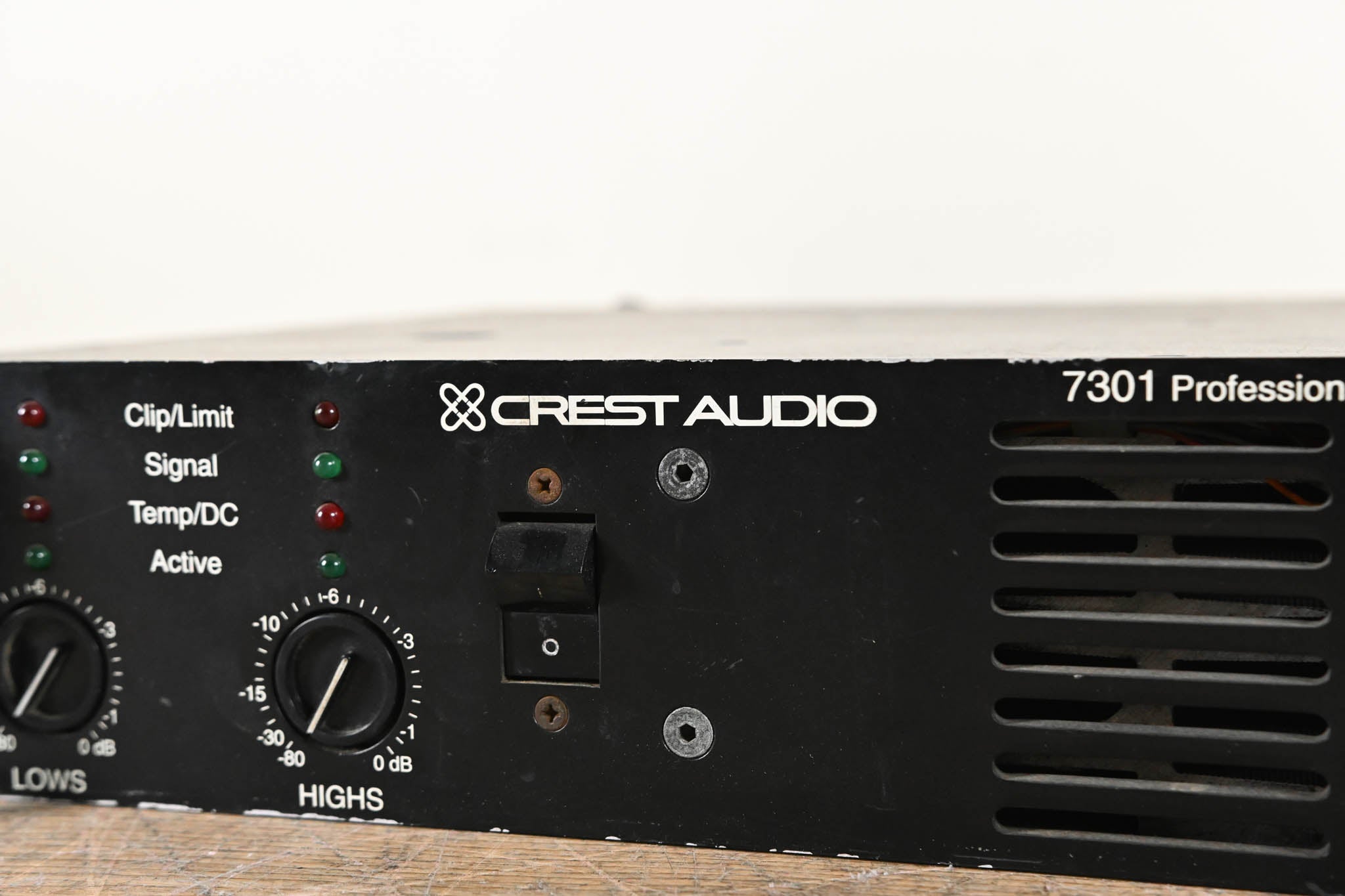 Crest Audio 7301 2-Channel Professional Monitor Amplifier