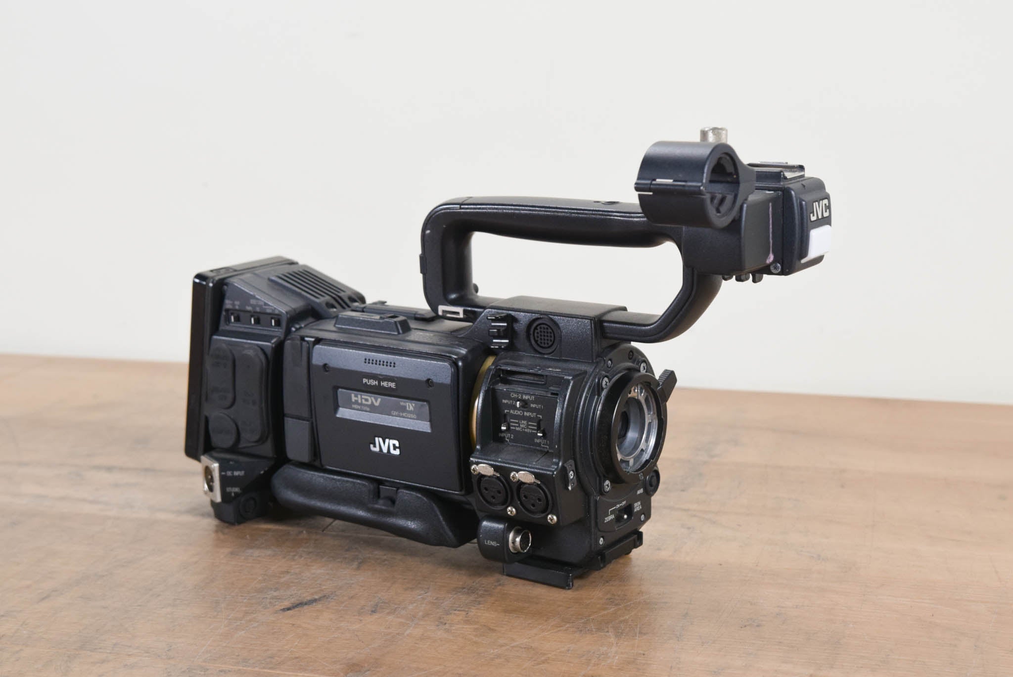 JVC GY-HD250CHU 1/3" 3-CCD Professional HDV Camcorder