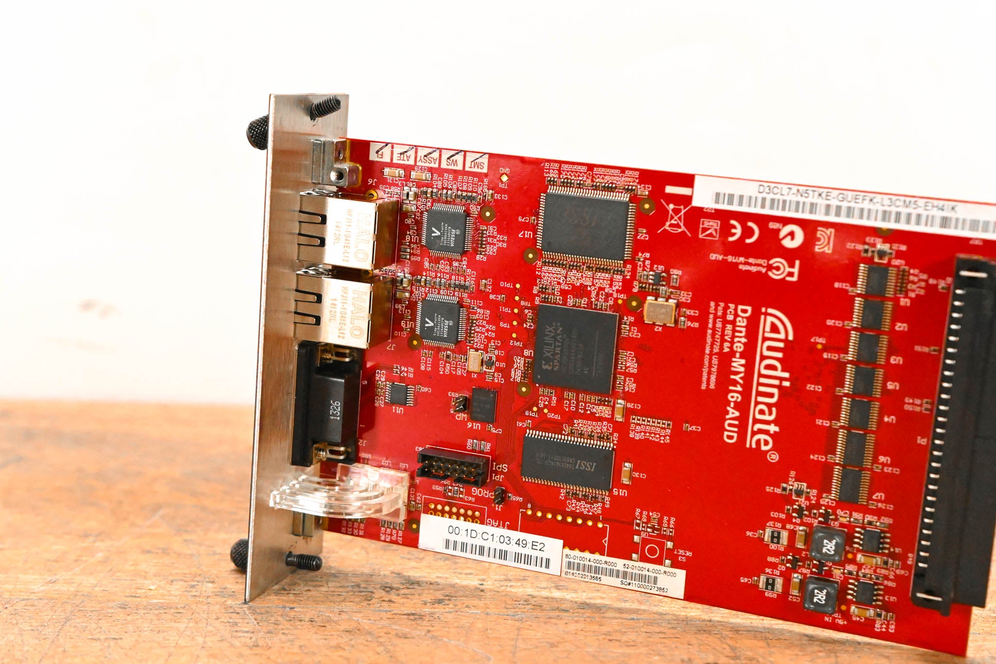 Audinate Dante-MY16-AUD 16-Channel Dante Network I/O Card