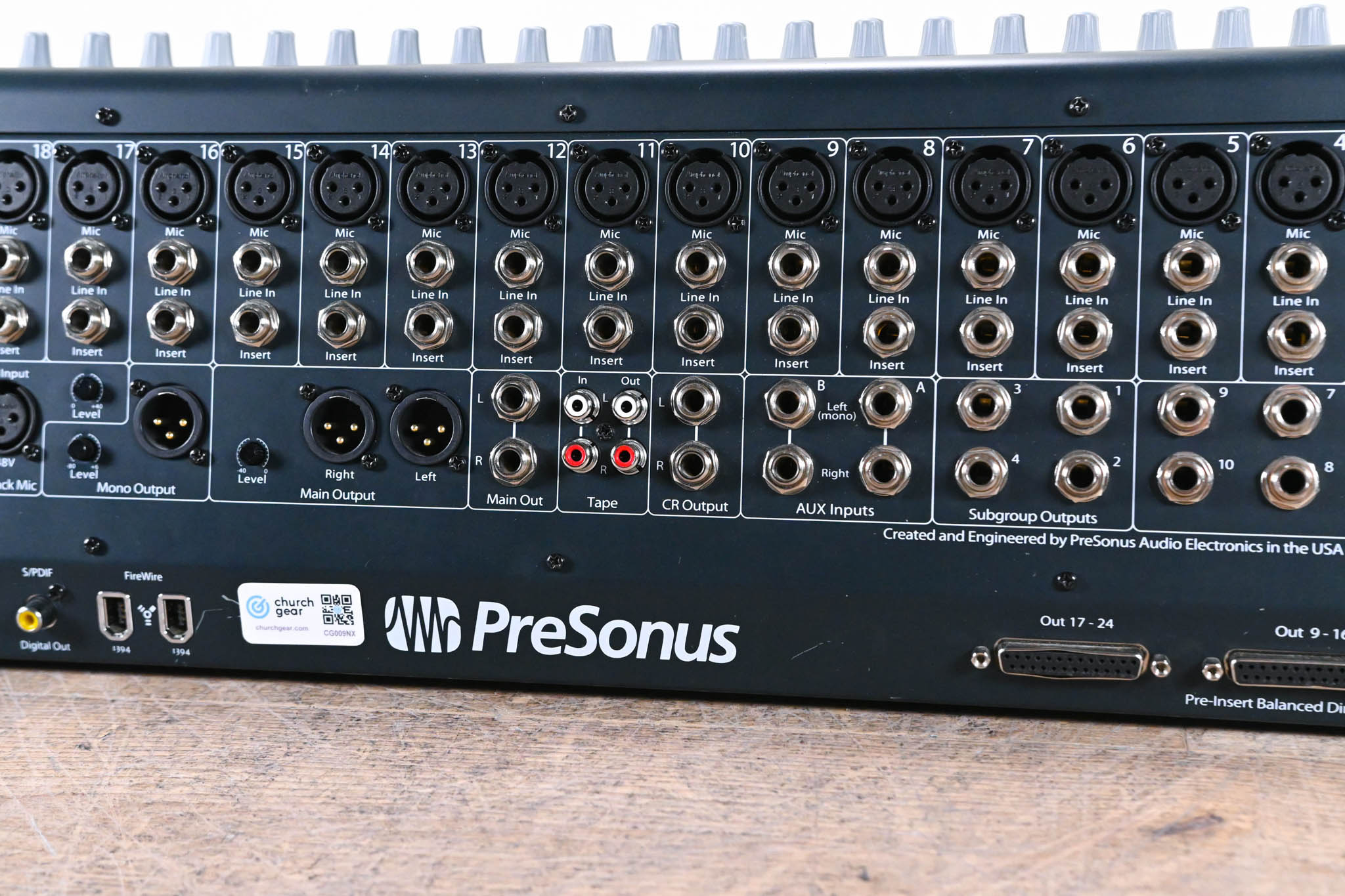 PreSonus StudioLive 24.4.2 24-Channel Digital Audio Mixer