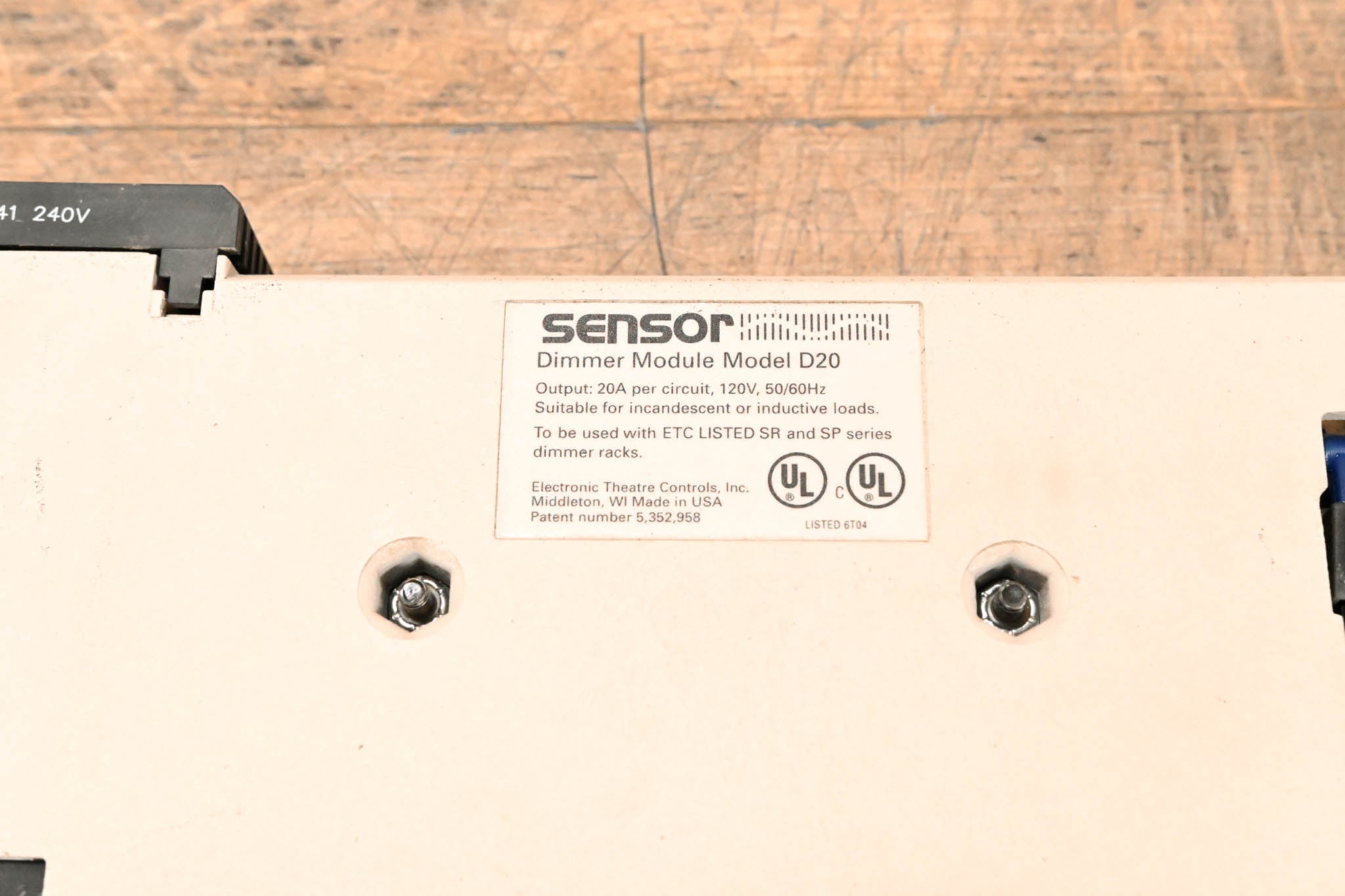 ETC D20 Dual 20A Dimmer Module (Pack of 3)